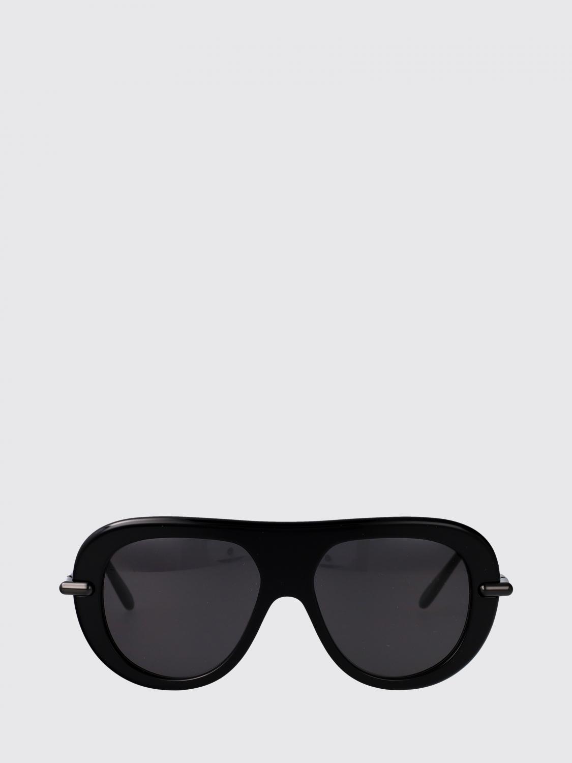 LOEWE OCCHIALI DA SOLE: Occhiali da sole Slim Loewe in acetato e metallo , Nero - Img 2
