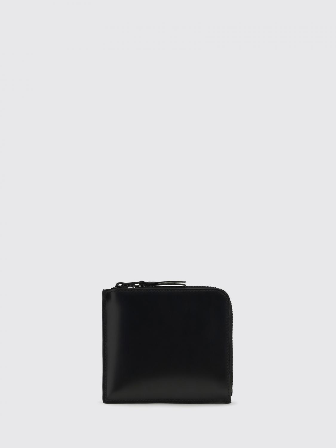 COMME DES GARÇONS WALLET 財布: Comme Des Garçons Wallet レザーウォレット, ブラック - Img 1