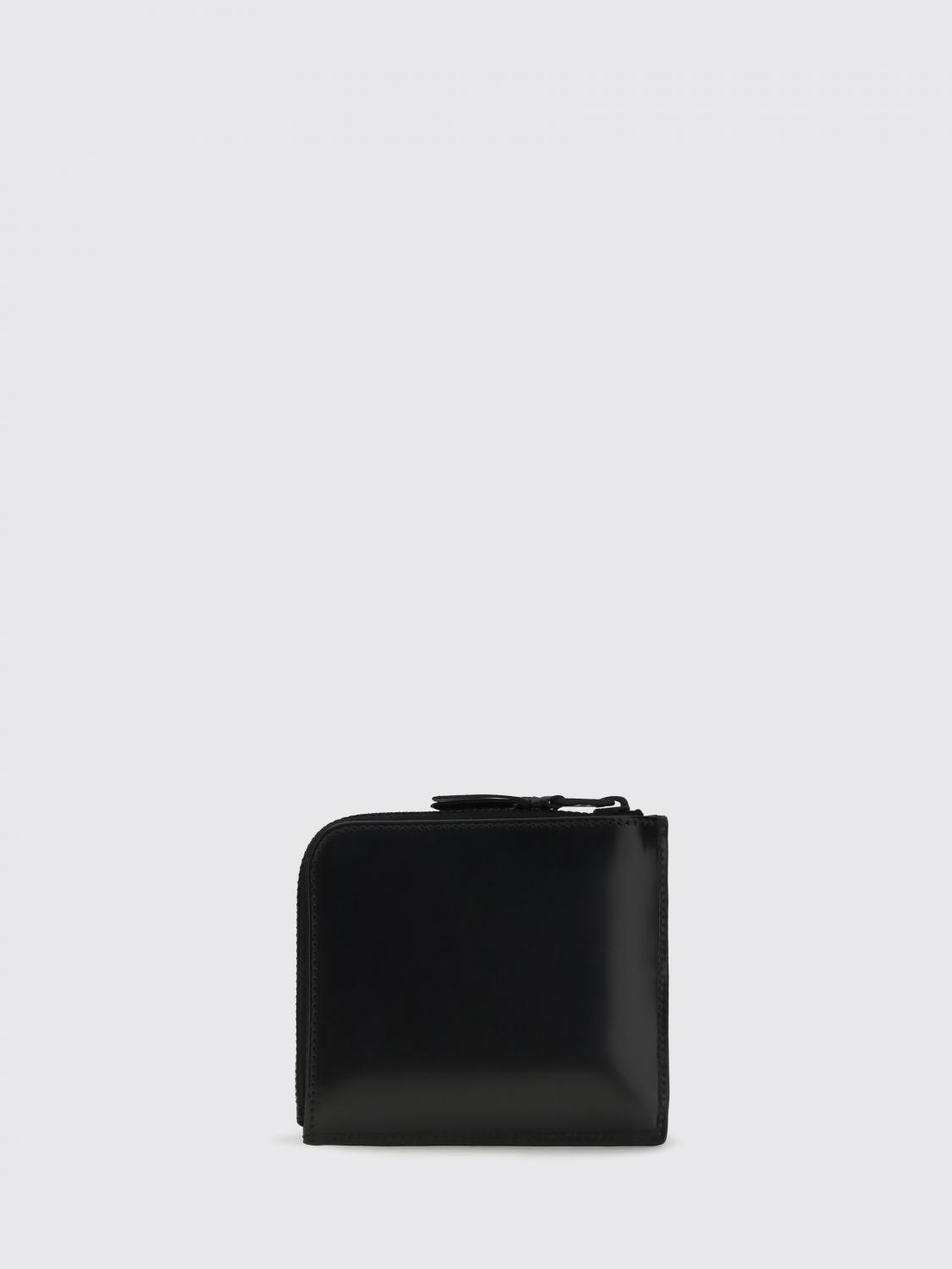 COMME DES GARÇONS WALLET 財布: Comme Des Garçons Wallet レザーウォレット, ブラック - Img 2