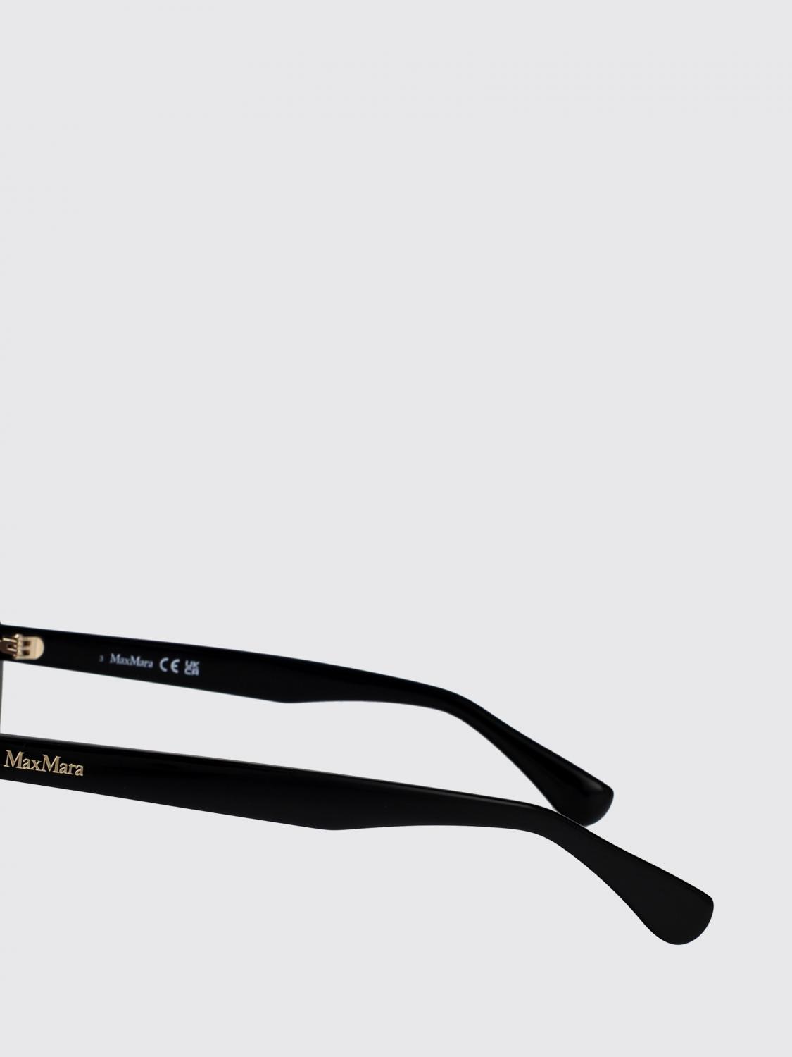 MAX MARA GAFAS DE SOL: Gafas de sol de acetato Max Mara, Negro - Img 3