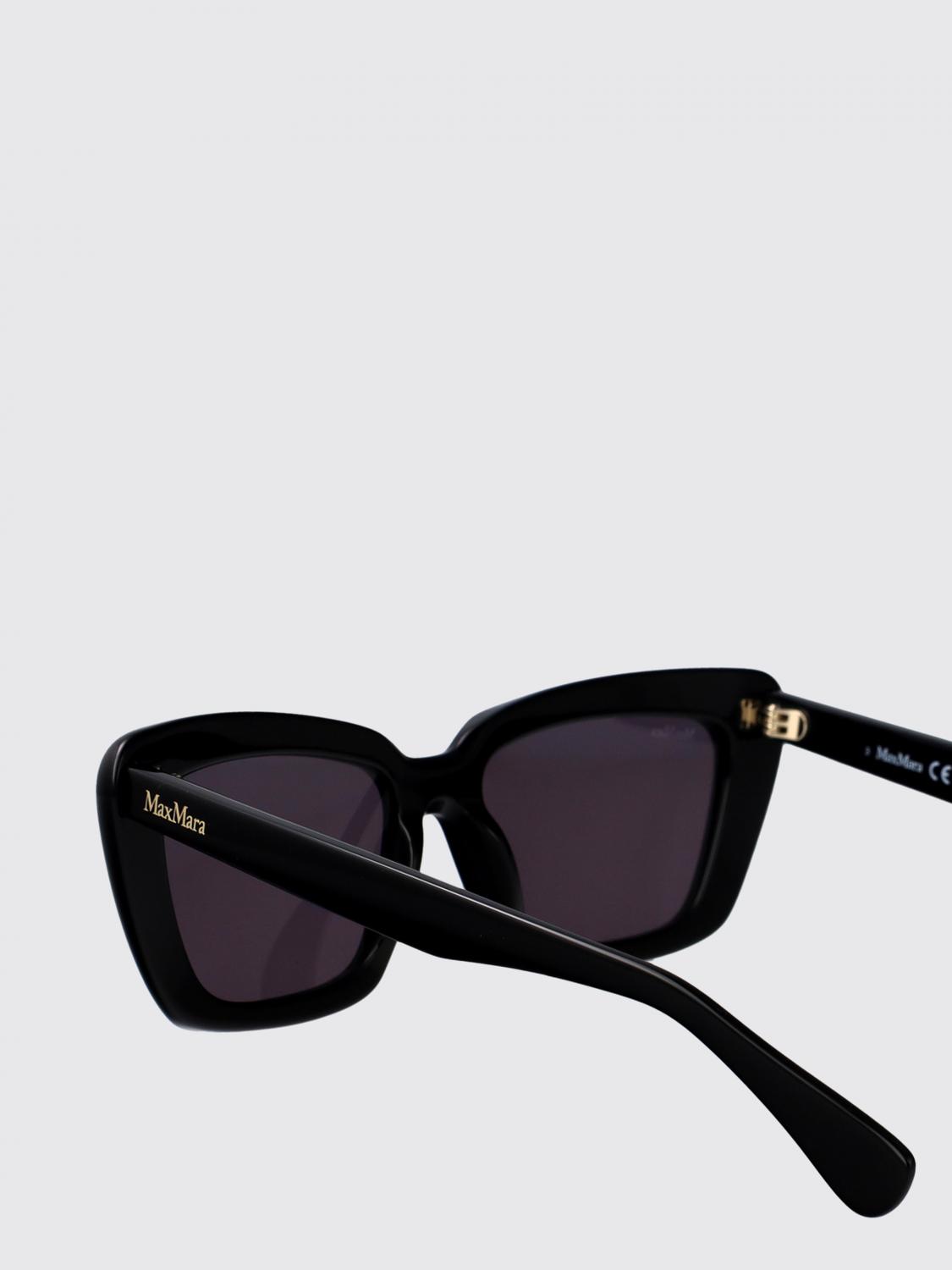 MAX MARA GAFAS DE SOL: Gafas de sol de acetato Max Mara, Negro - Img 4