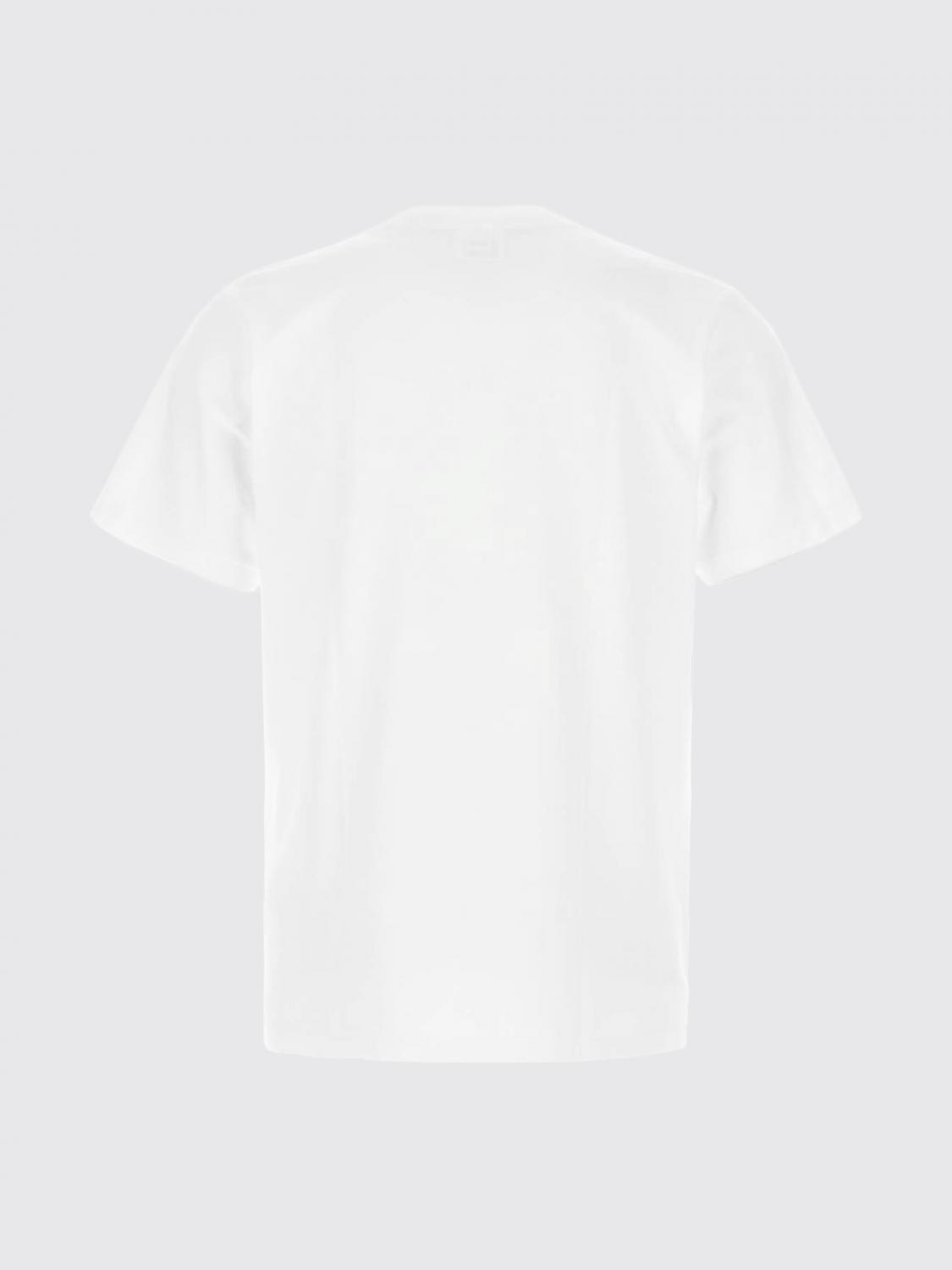 BAPE CAMISETA: Camiseta de algodón estampada Bape, Blanco - Img 3