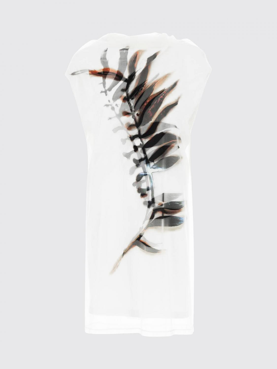 SPORTMAX ABITO: Abito mini Sportmax in nylon con stampa , Bianco - Img 2
