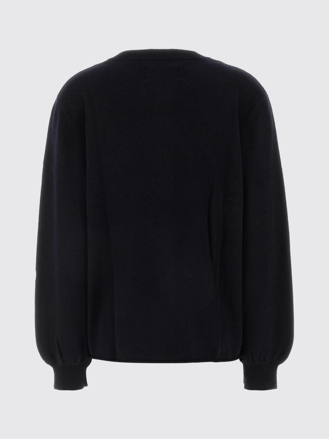 EXTREME CASHMERE MAGLIA: Maglia in cashmere con bottoni Extreme Cashmere, Blue Navy - Img 3