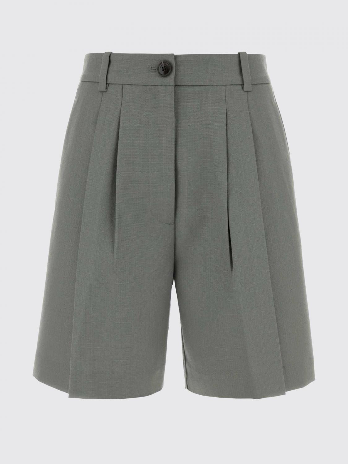 ANINE BING PANTALONCINI: Pantaloncini classici Anine Bing in misto lana , Sabbia - Img 2