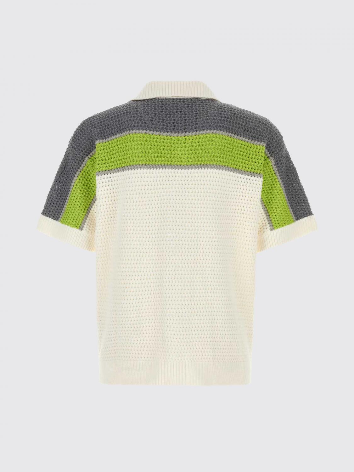 CASABLANCA CAMICIA: Camicia casual Casablanca in cotone , Bianco - Img 3