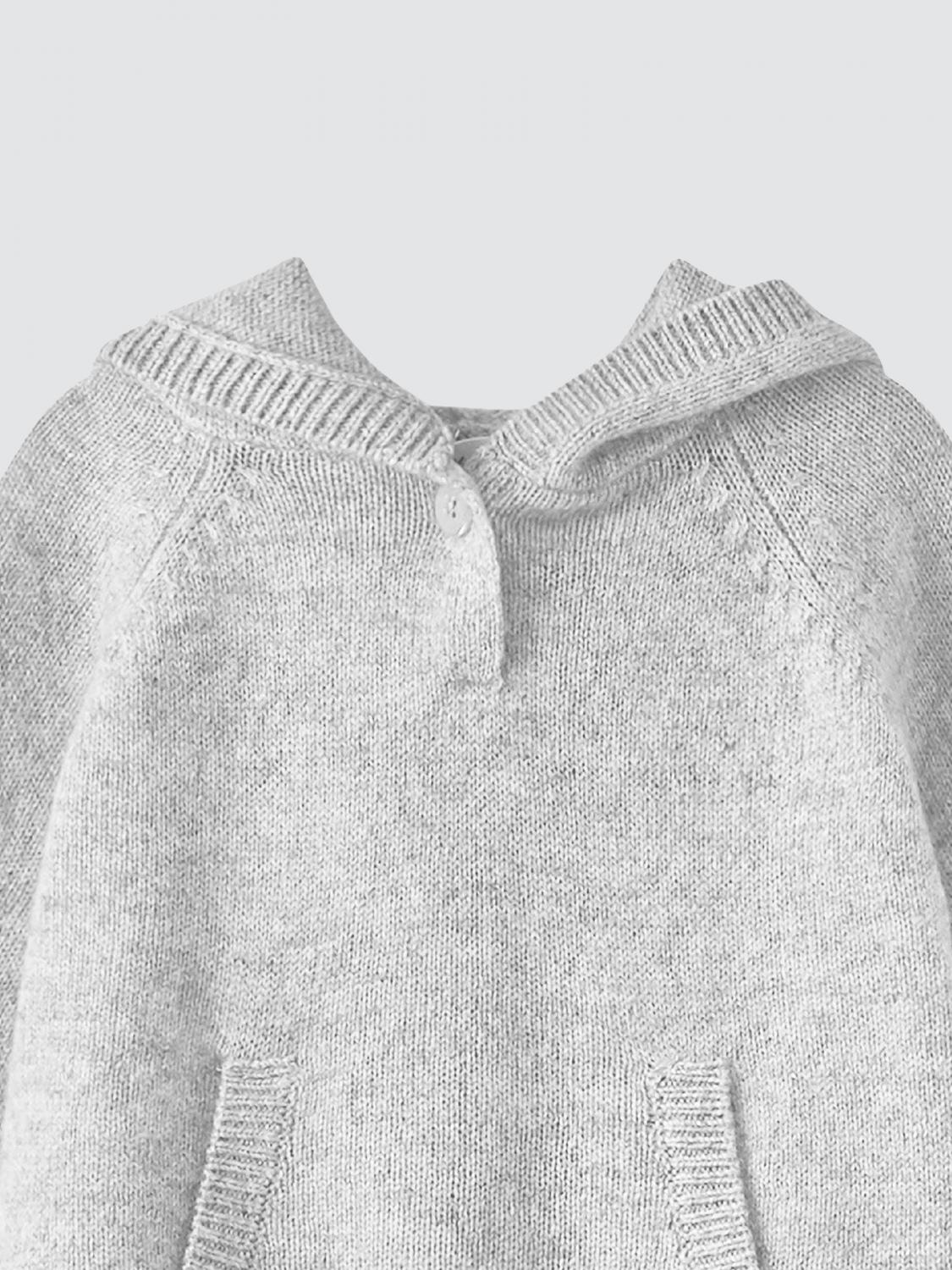 BONPOINT PULLOVER: Pullover kinder Bonpoint, Grau - Img 3
