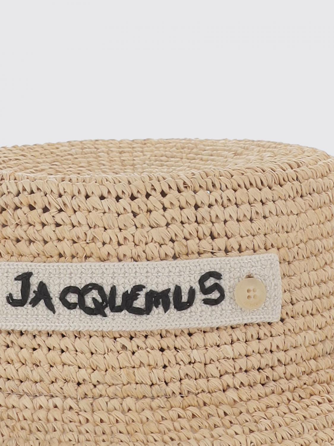 JACQUEMUS CAPPELLO: Cappello Jacquemus in rafia crochet , Naturale - Img 4