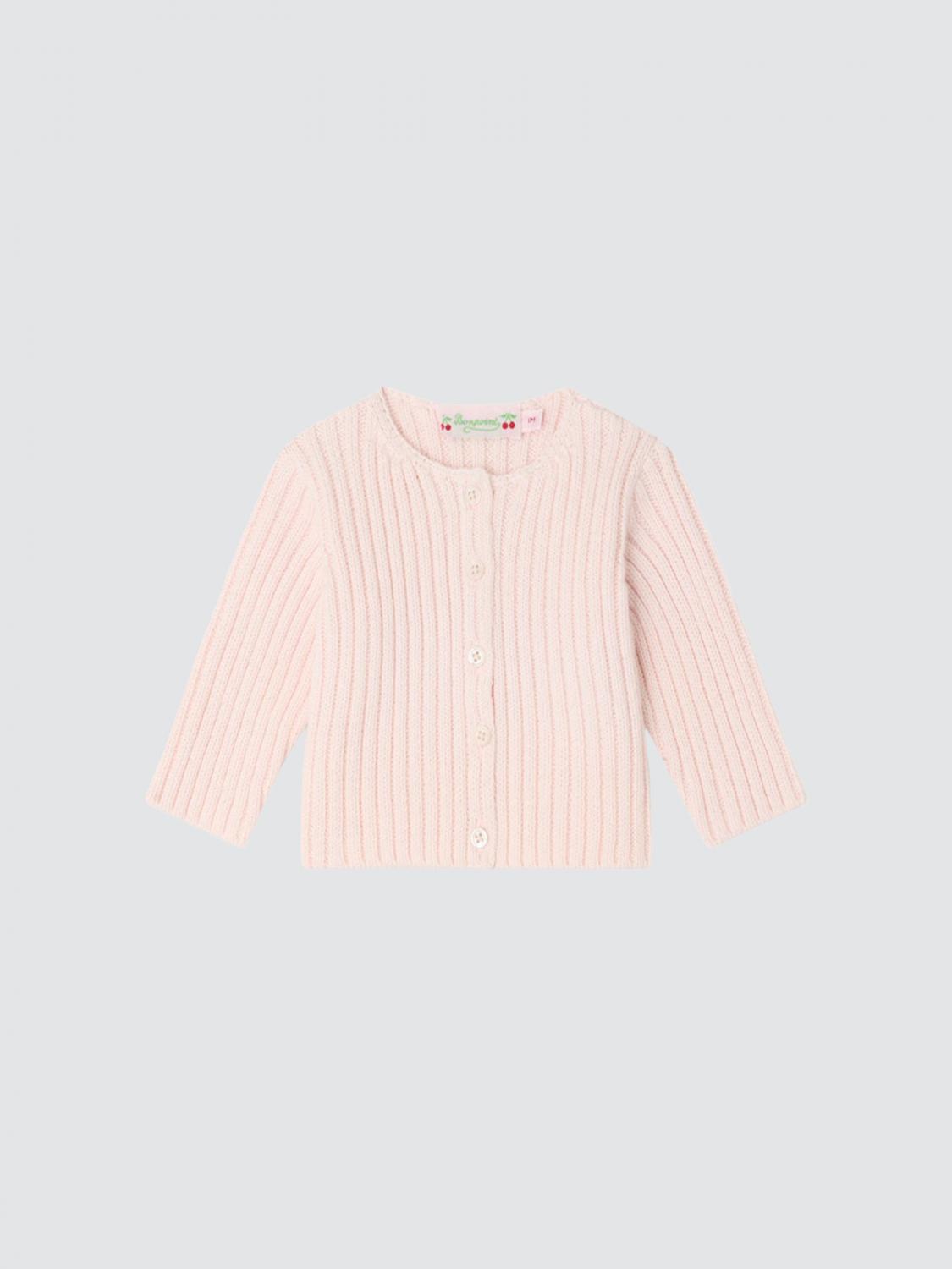 BONPOINT PULL: Pull enfant Bonpoint, Rose - Img 1