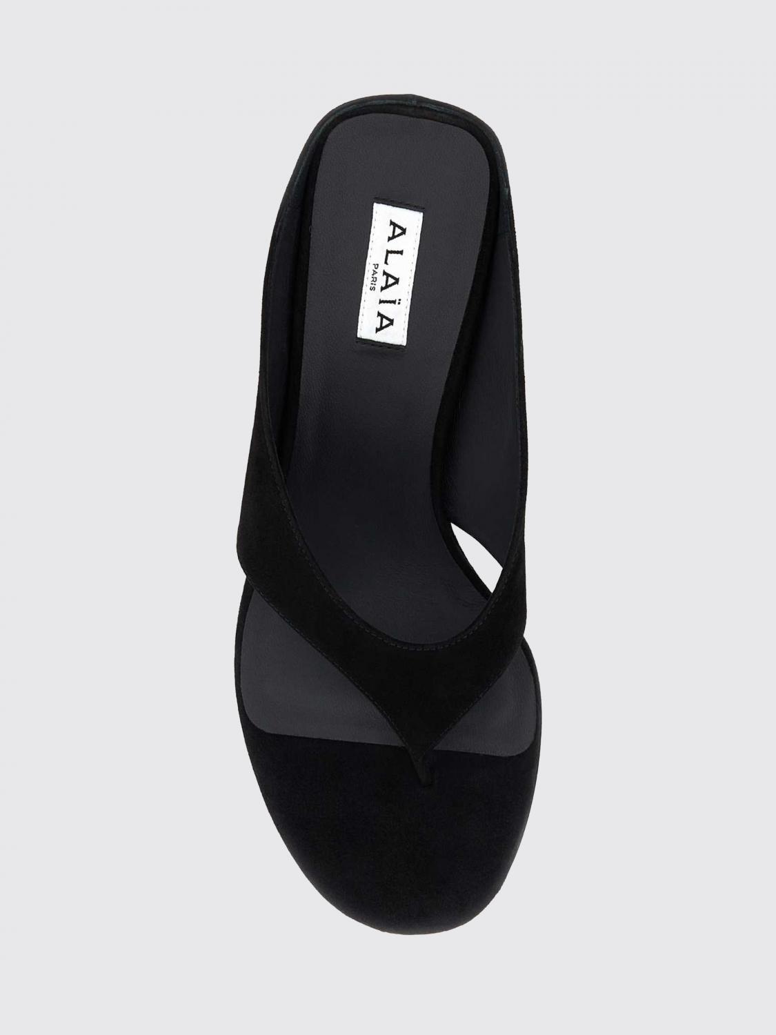 ALAÏA SANDALEN MIT ABSATZ: Sandalen mit absatz damen AlaÏa, Schwarz - Img 3