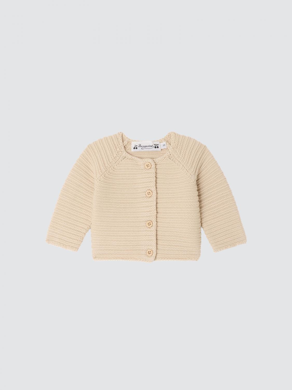 BONPOINT PULL: Pull enfant Bonpoint, Beige - Img 1