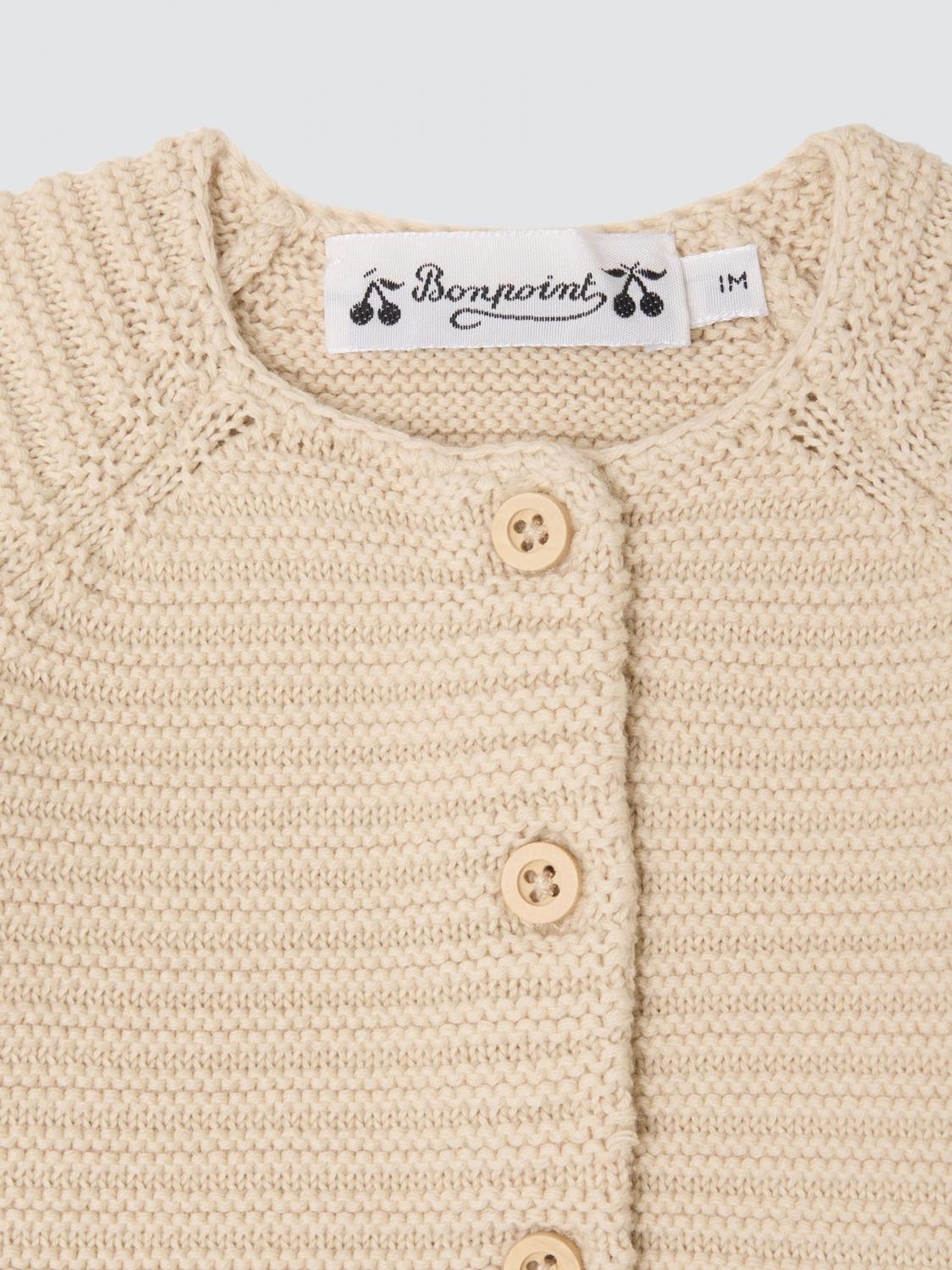 BONPOINT PULL: Pull enfant Bonpoint, Beige - Img 3