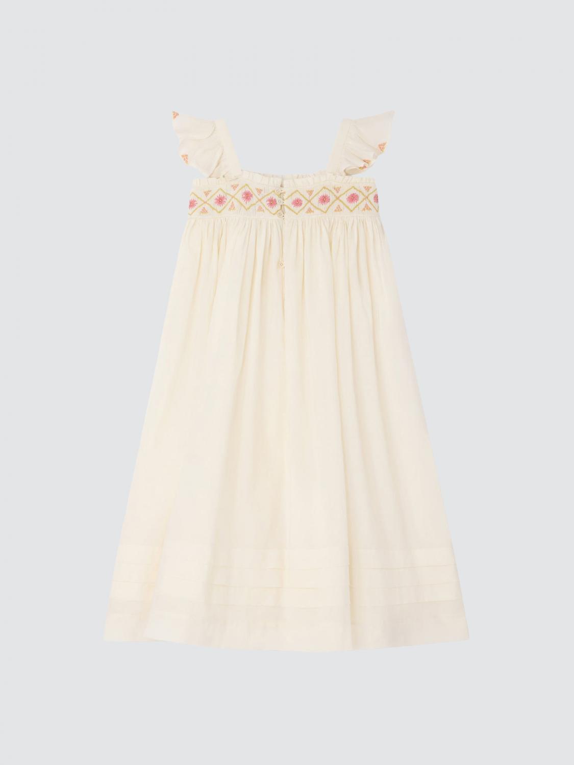 BONPOINT KLEID: Kleid kinder Bonpoint, Weiß - Img 2