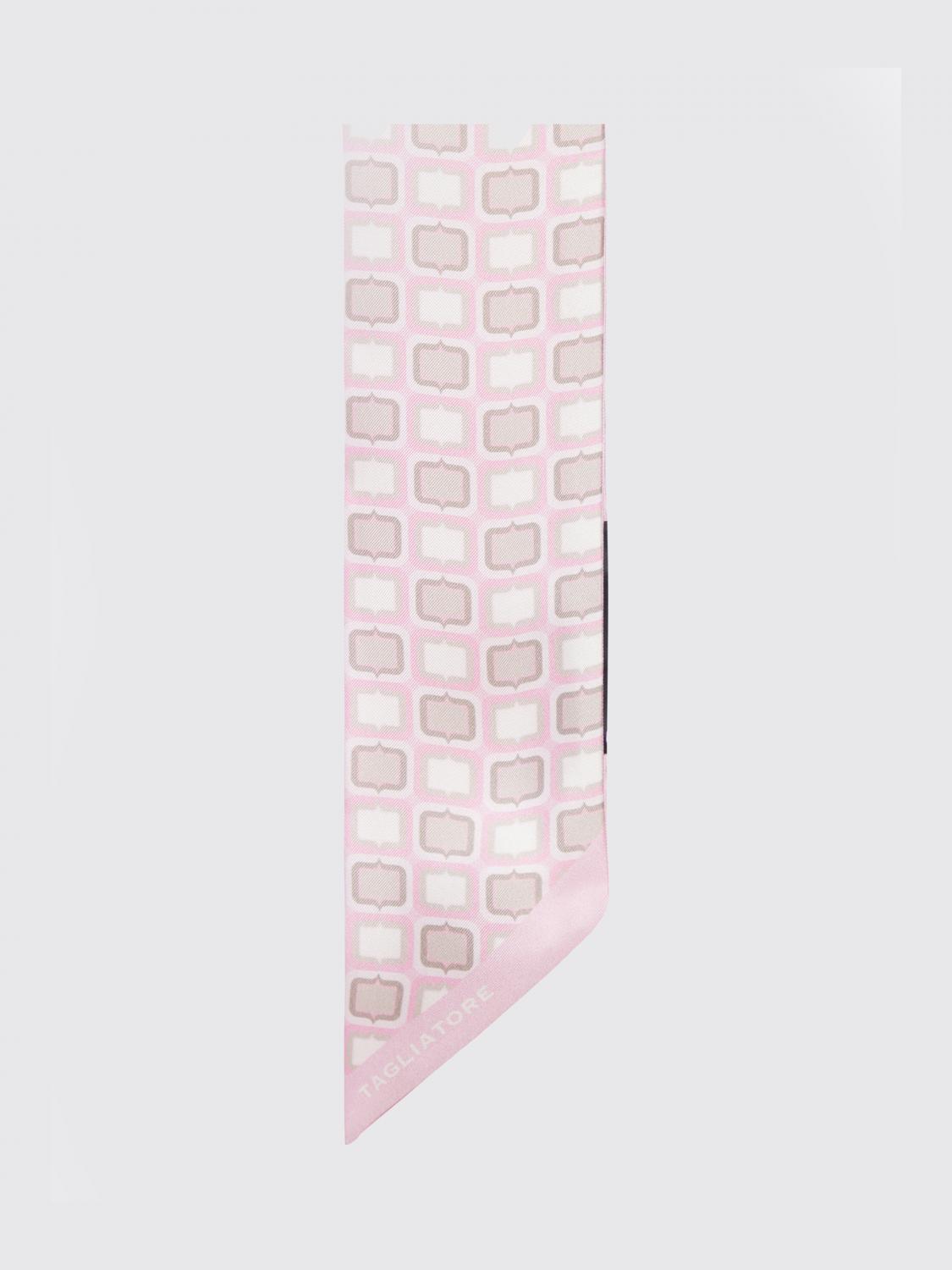 TAGLIATORE FOULARD: Bandeau Tagliatore in cotone stampato , Rosa - Img 2