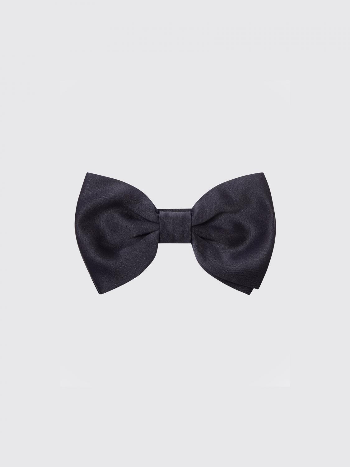 TAGLIATORE KRAWATTE: Satin-Fliege Tagliatore, Blau - Img 1
