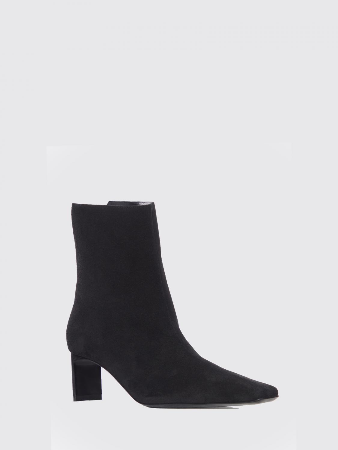 KHAITE STIVALI: Stivaletto Khaite in camoscio , Nero - Img 2