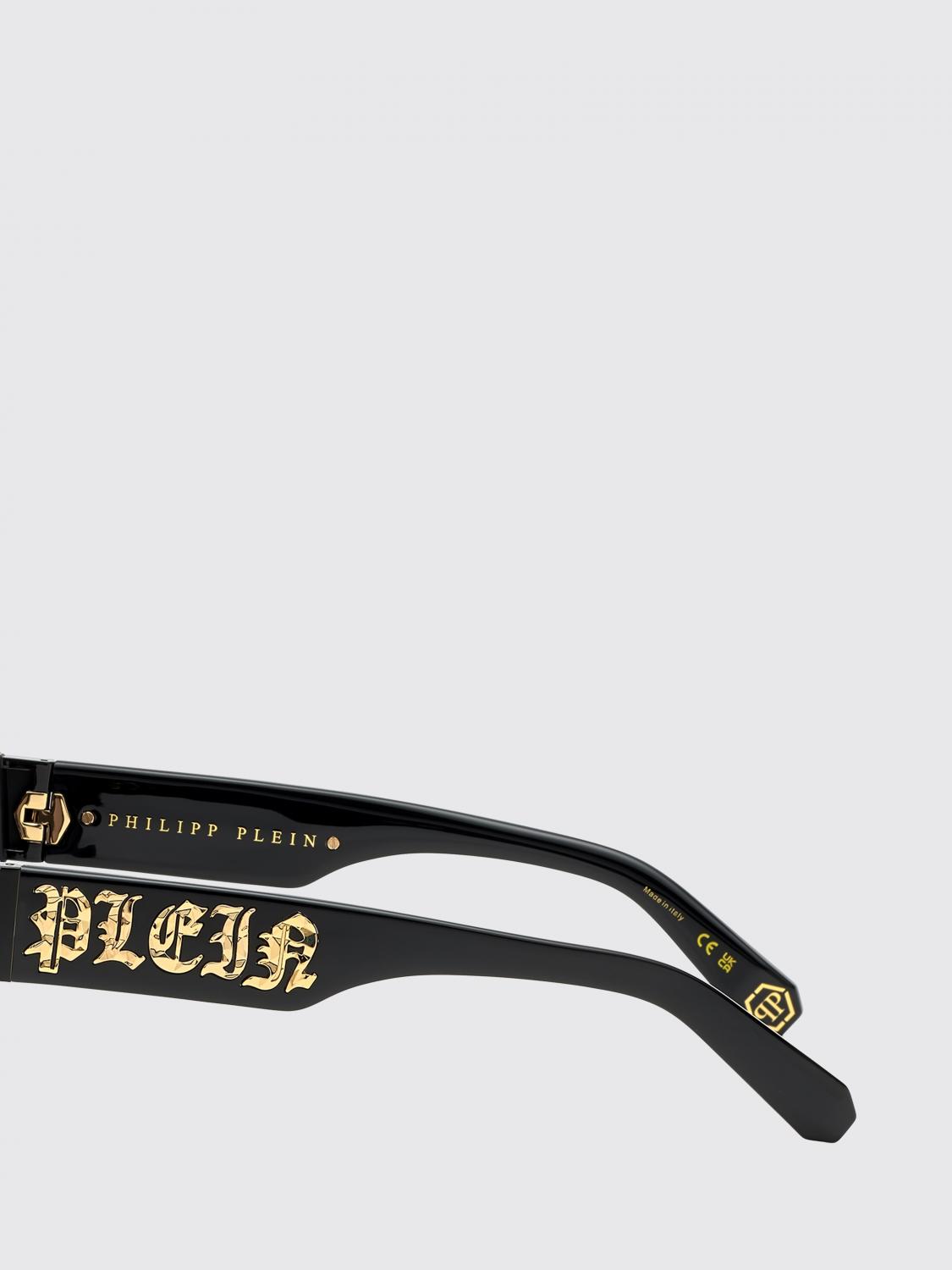 PHILIPP PLEIN サングラス: Philipp Plein アセテートサングラス, ブラック - Img 3