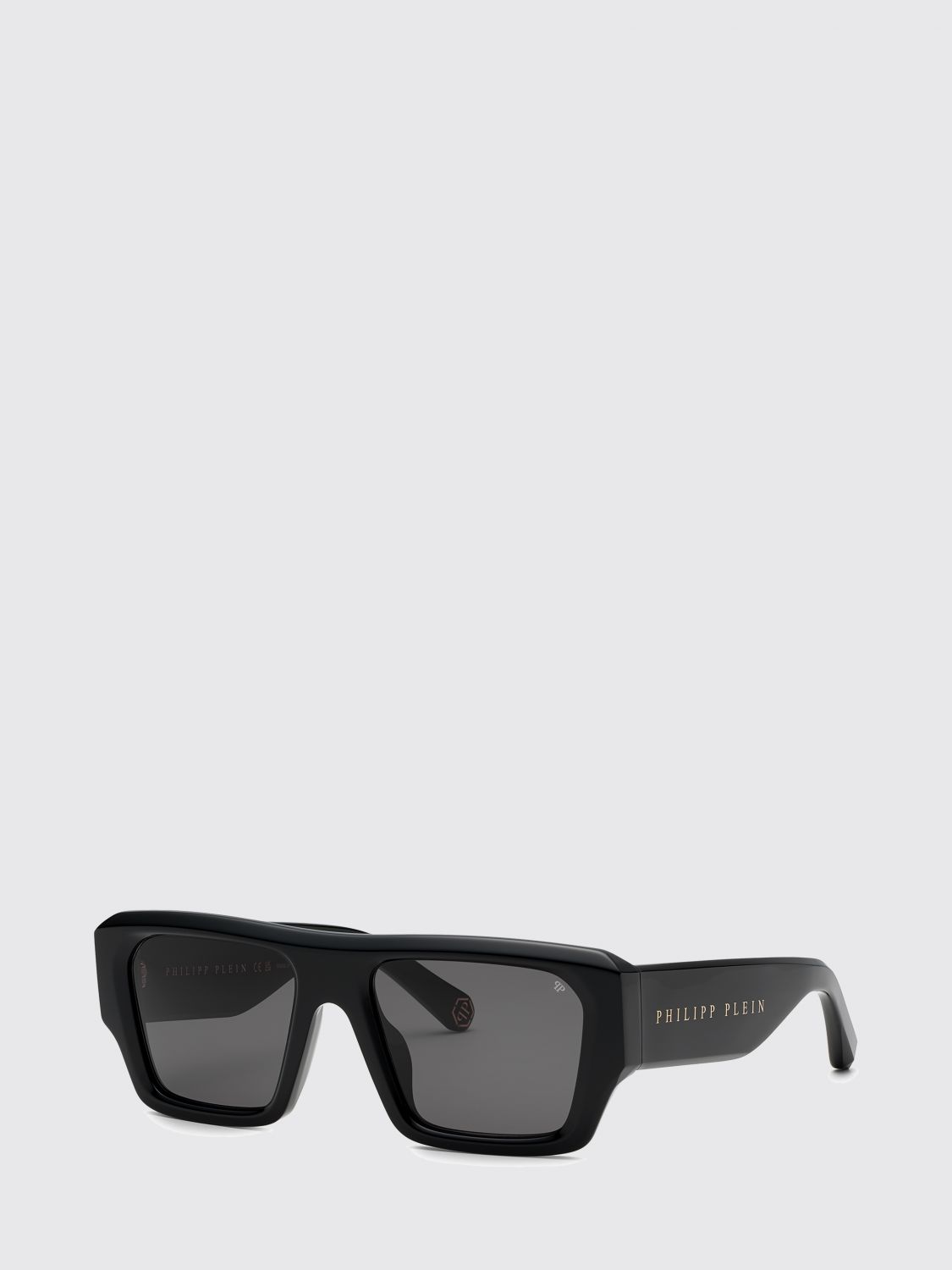 PHILIPP PLEIN 선글라스: Philipp Plein 아세테이트 스타라이트 선글라스, 블랙 1 - Img 1
