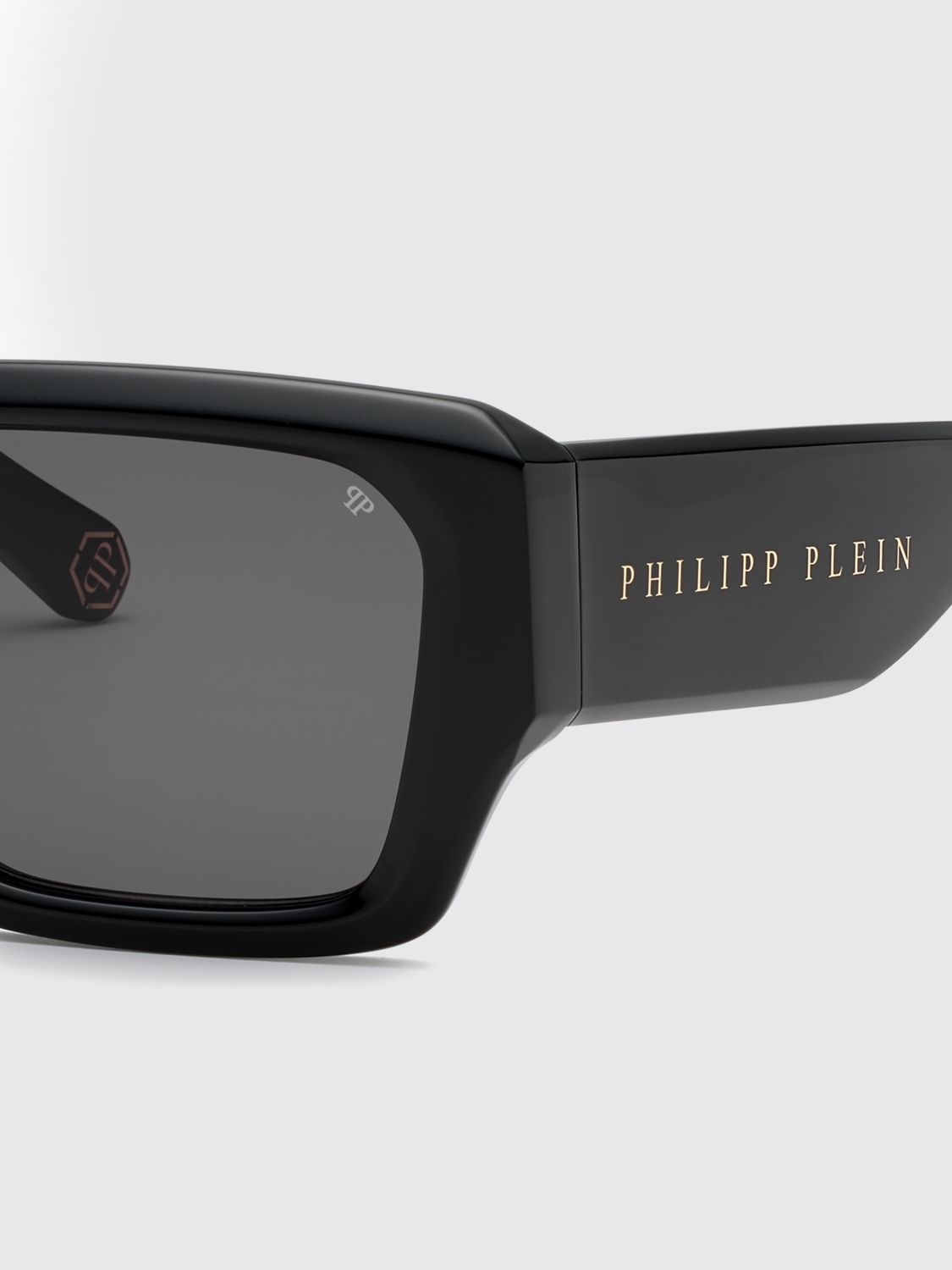 PHILIPP PLEIN 선글라스: Philipp Plein 아세테이트 스타라이트 선글라스, 블랙 1 - Img 4