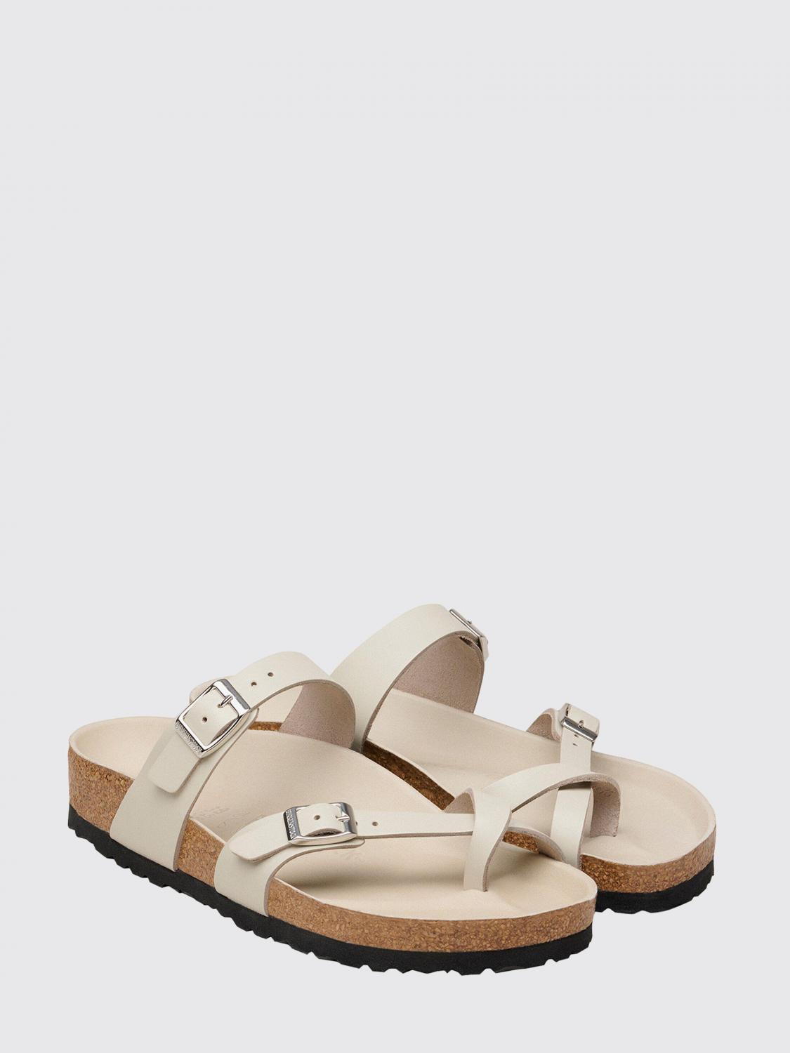 BIRKENSTOCK SANDALI CON TACCO: Sandali con tacco donna Birkenstock, Grigio - Img 2