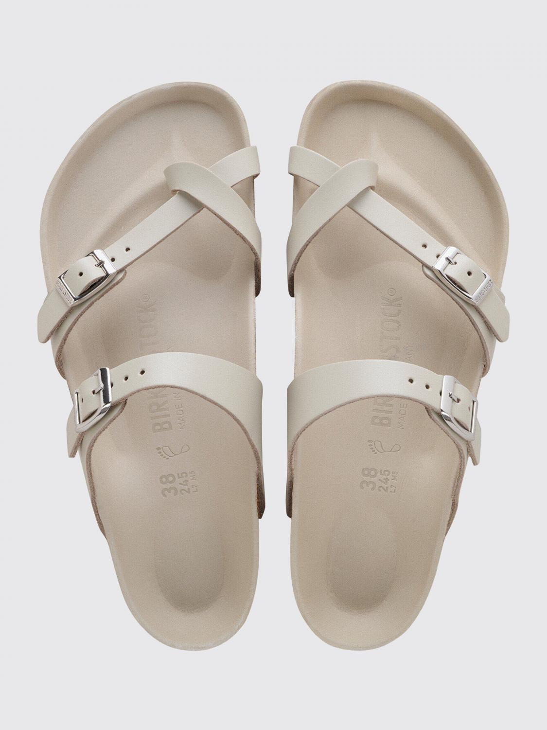 BIRKENSTOCK SANDALI CON TACCO: Sandali con tacco donna Birkenstock, Grigio - Img 4