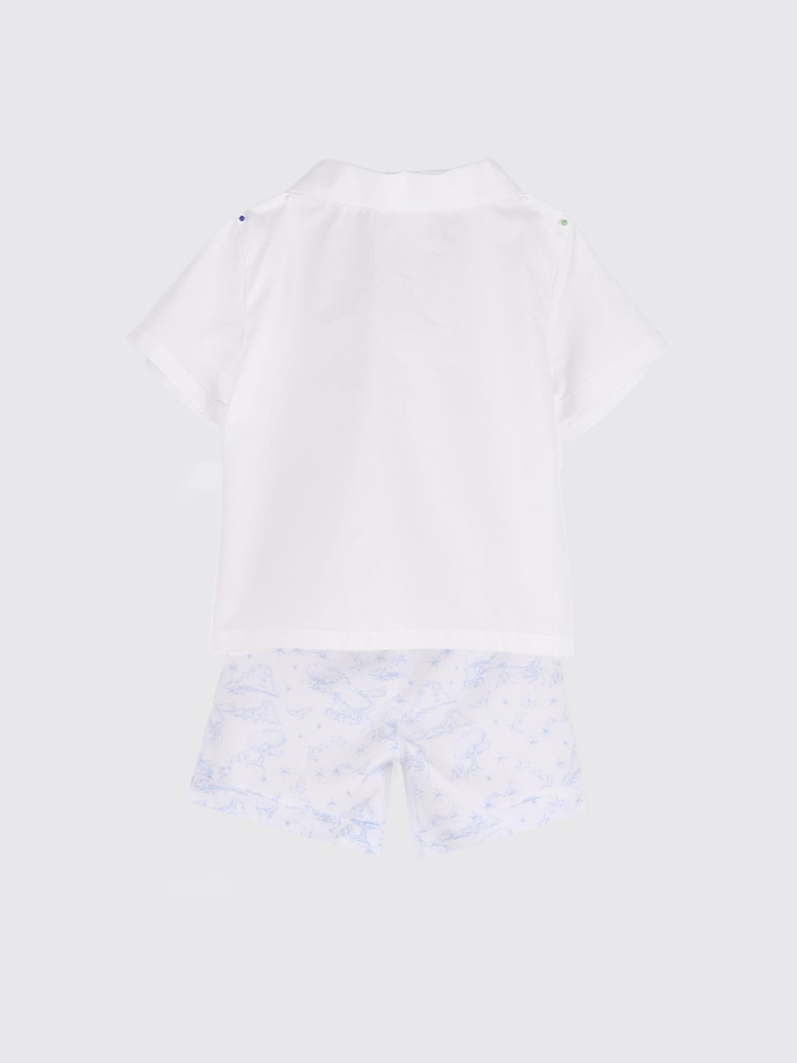 GIVENCHY BARBOTEUSE: Barboteuse enfant Givenchy, Blanc - Img 2