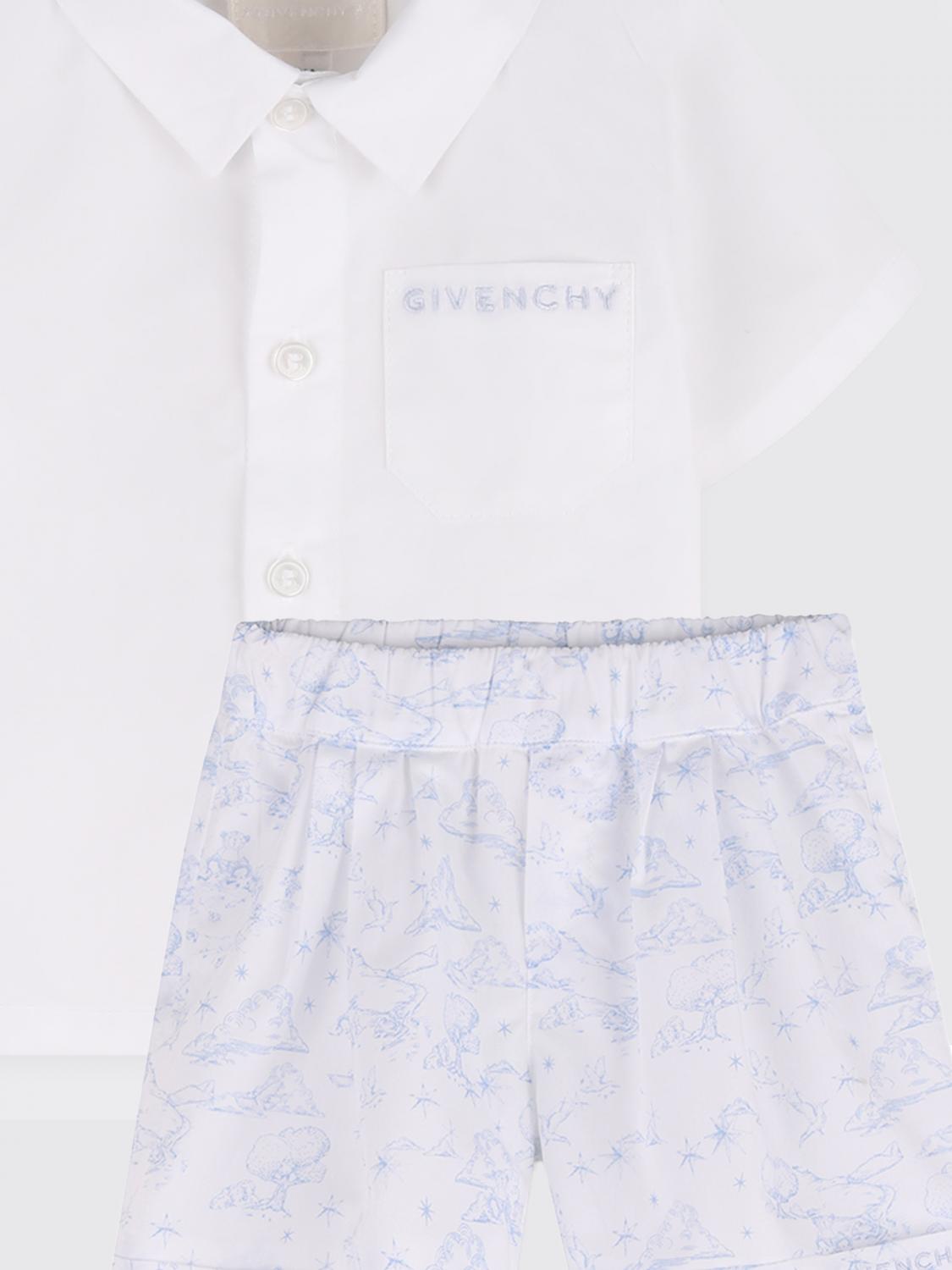 GIVENCHY BARBOTEUSE: Barboteuse enfant Givenchy, Blanc - Img 3