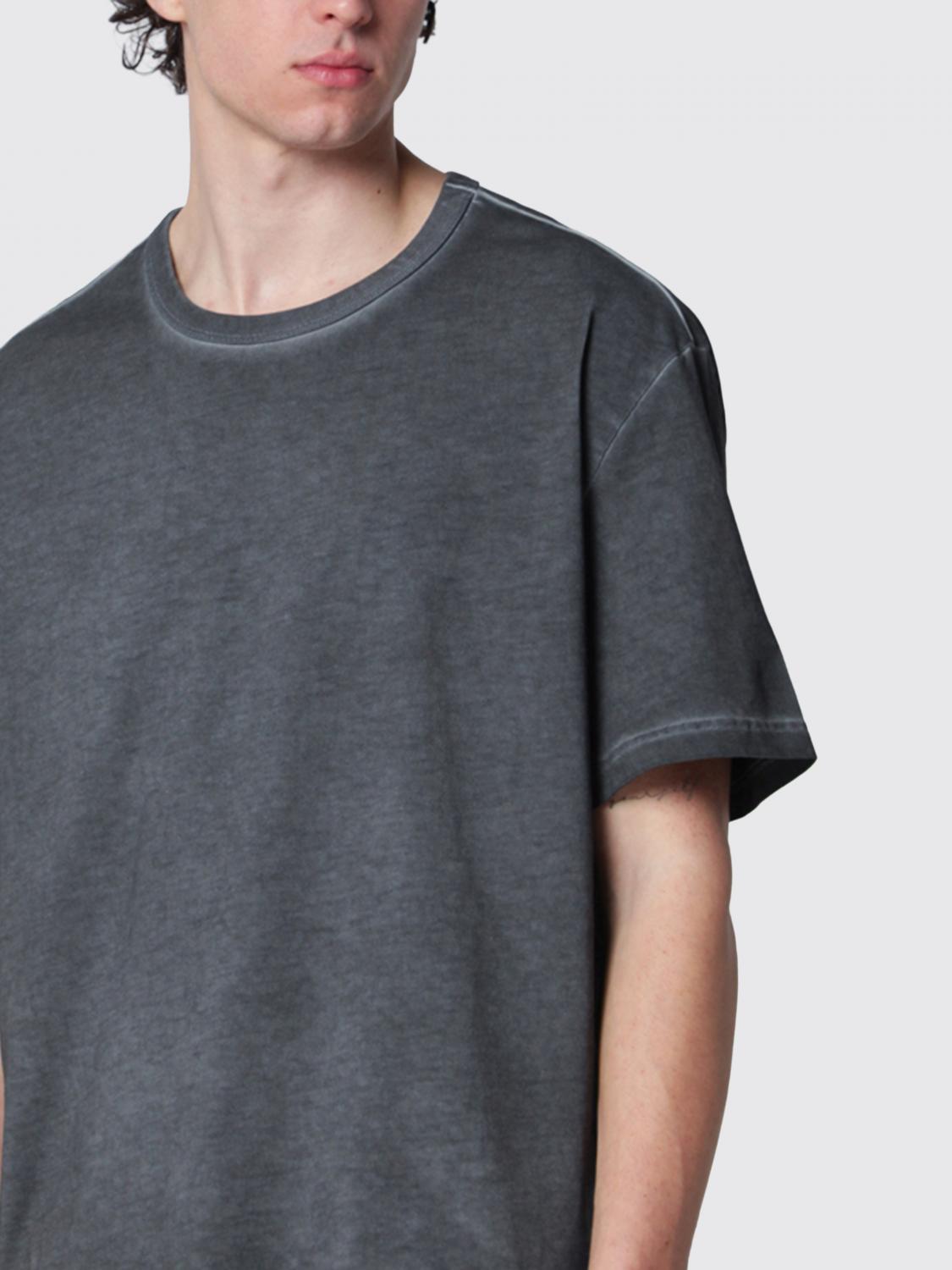 SÉFR CAMISETA: Camiseta de corte relajado Séfr de algodón orgánico con cuello redondo y hombros caídos, Negro - Img 3