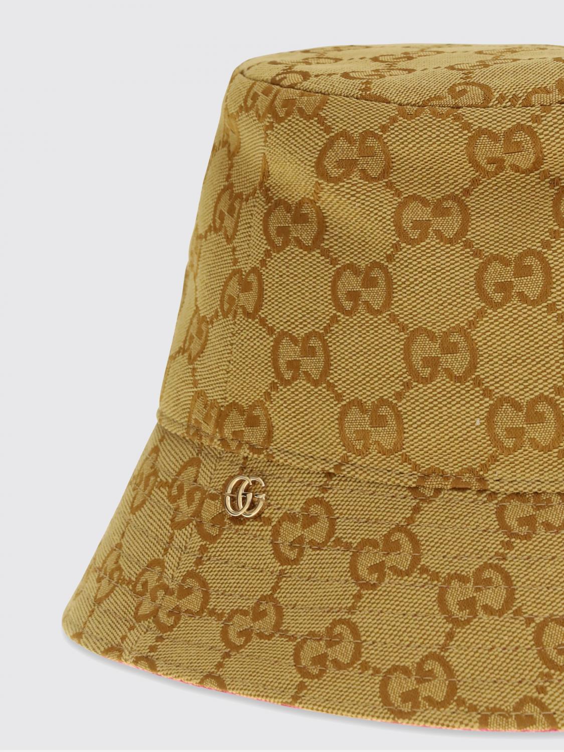 GUCCI CAPPELLO: Cappello donna Gucci, Giallo - Img 3