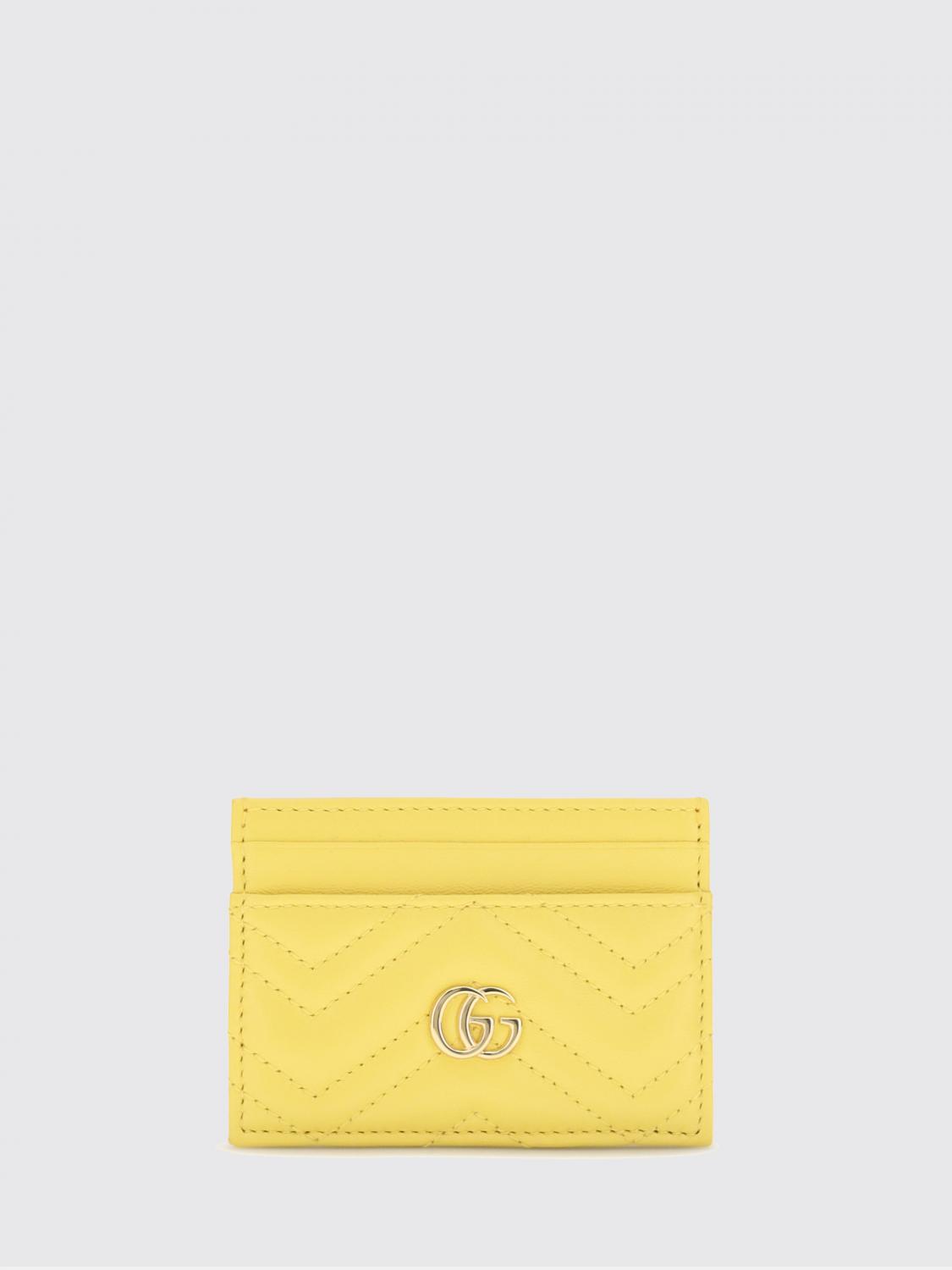 GUCCI PORTAFOGLIO: Portafoglio donna Gucci, Giallo - Img 1
