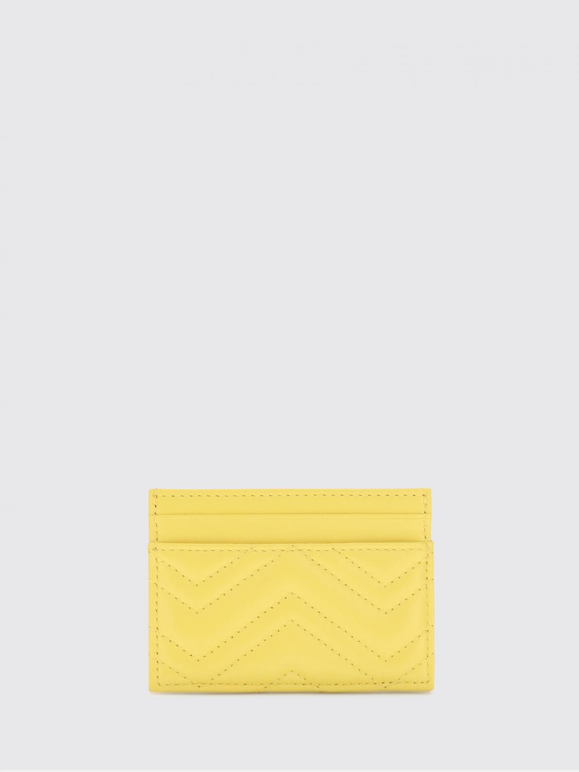 GUCCI PORTAFOGLIO: Portafoglio donna Gucci, Giallo - Img 2
