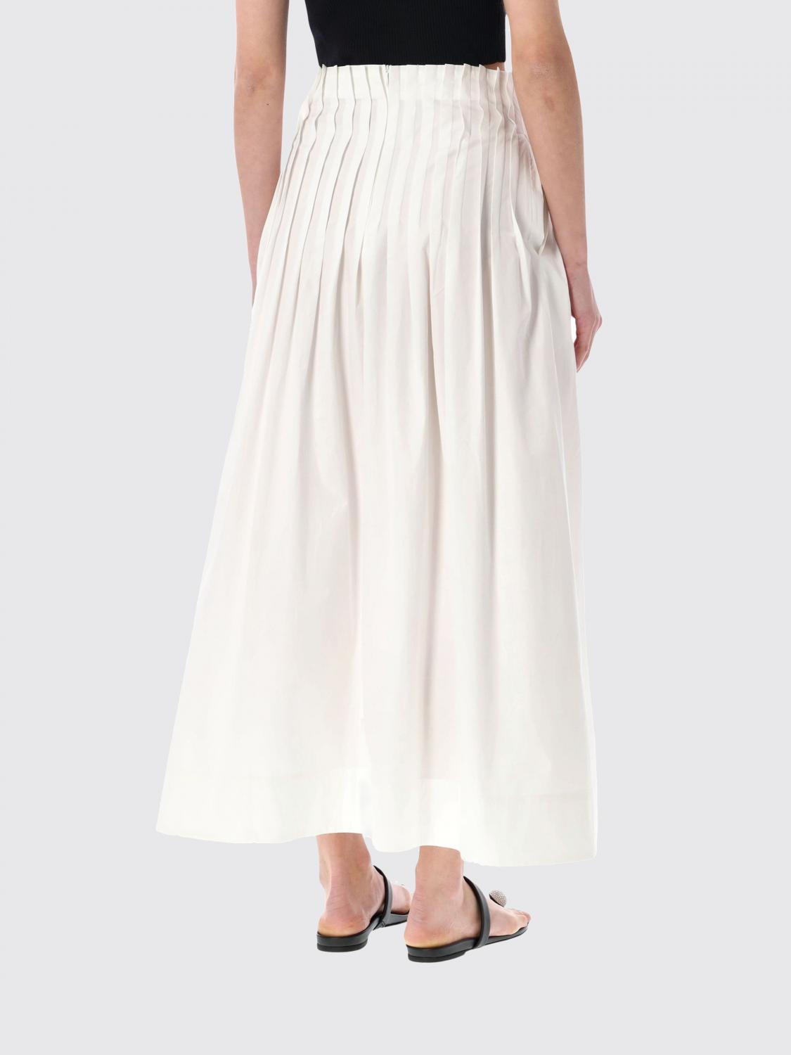 ROHE FALDA: Falda mujer Rohe, Blanco - Img 2