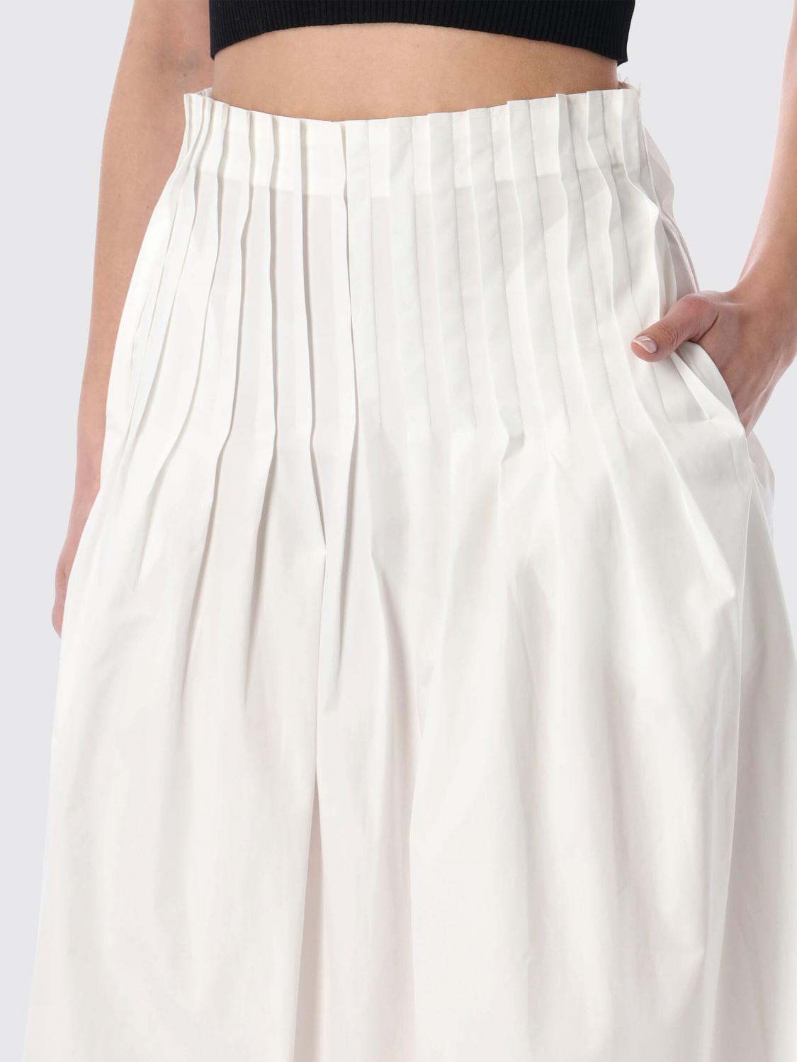 ROHE FALDA: Falda mujer Rohe, Blanco - Img 3