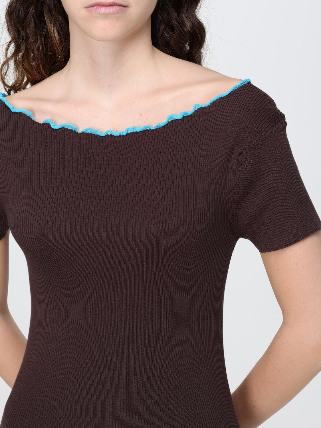 PALOMA WOOL TOP: Top mujer Paloma Wool, Marrón - Img 3