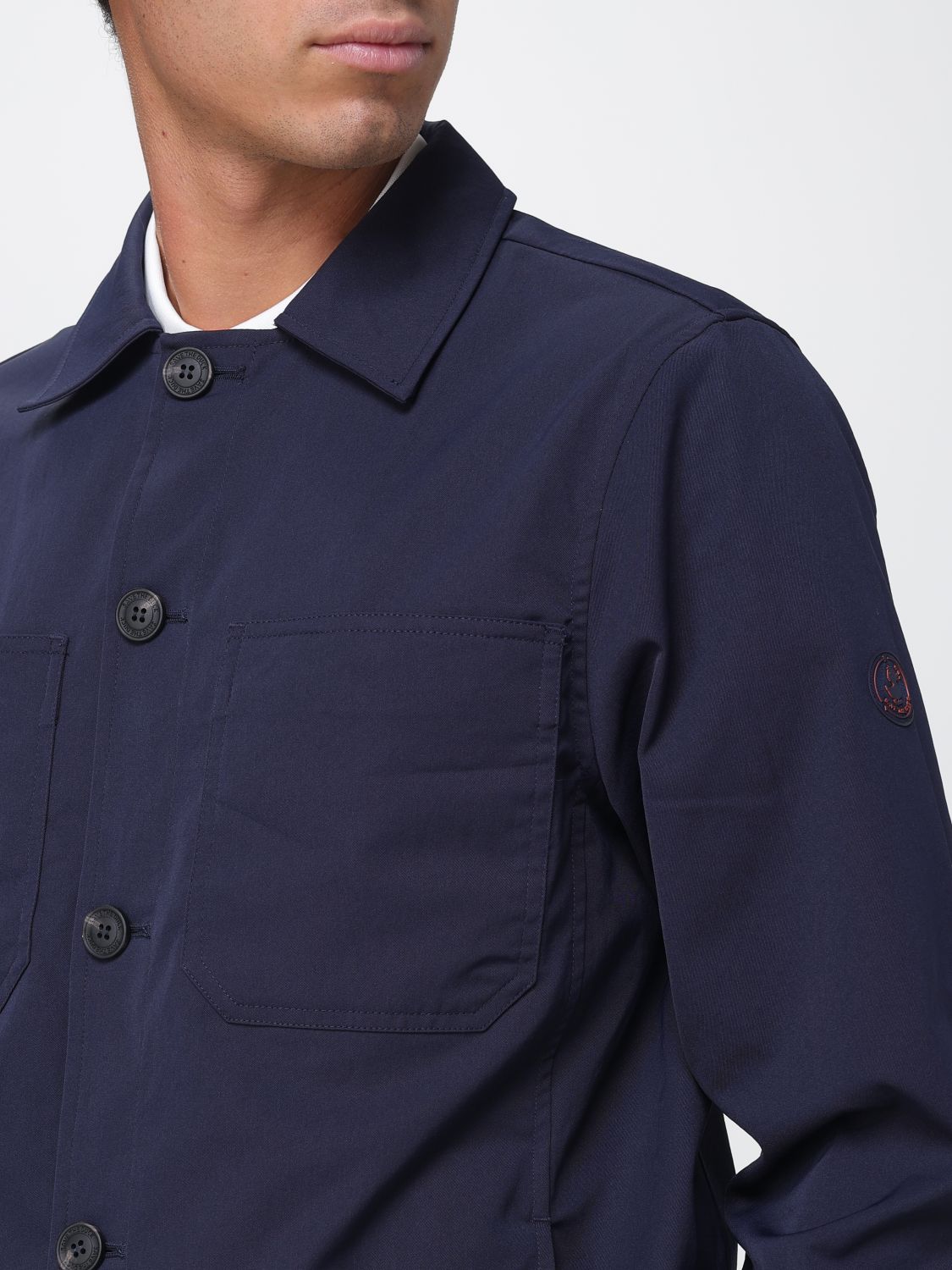 SAVE THE DUCK JACKET: Jacket men Save The Duck, Navy - Img 4