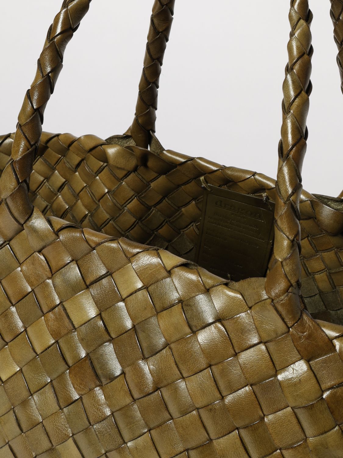 DRAGON DIFFUSION SCHULTERTASCHE: Schultertasche damen Dragon Diffusion, Kaki - Img 3