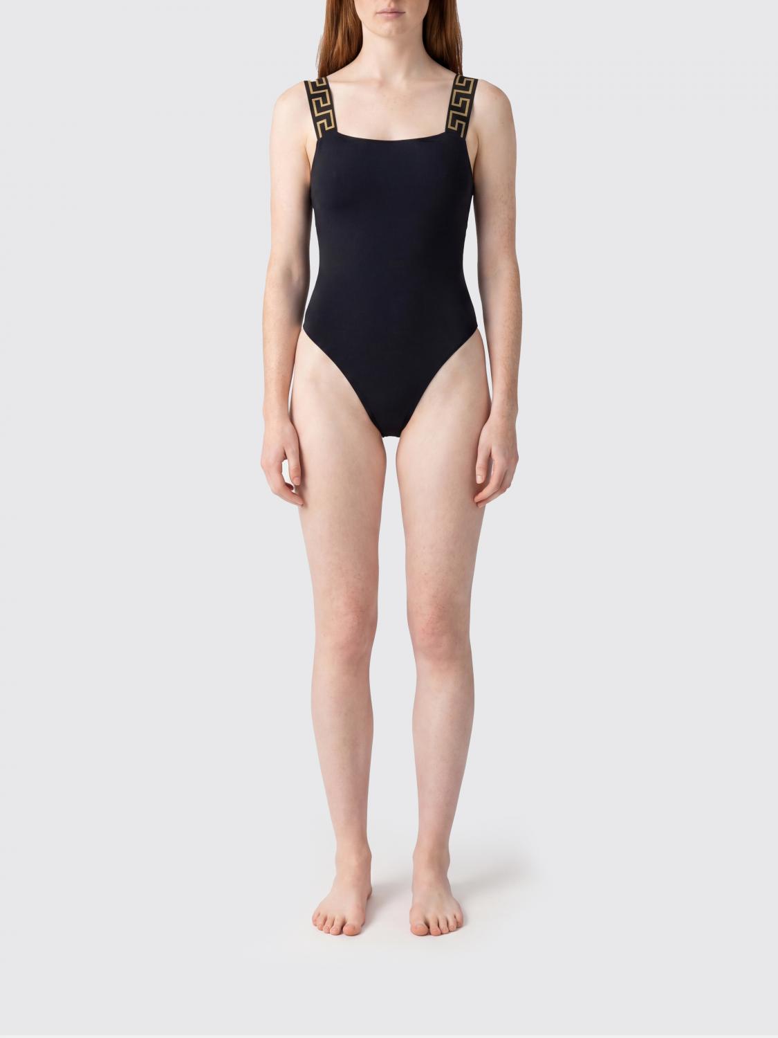 VERSACE COSTUME: Costume intero Versace in nylon , Nero - Img 1
