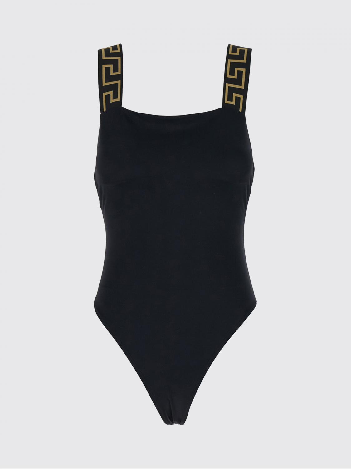 VERSACE COSTUME: Costume intero Versace in nylon , Nero - Img 2