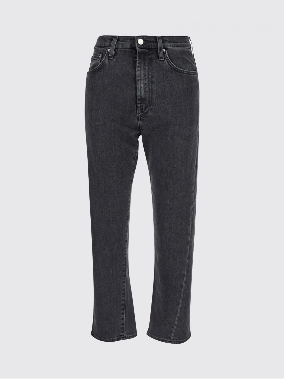 TOTEME JEANS: Jeans straight Toteme in denim stretch , Grigio - Img 2