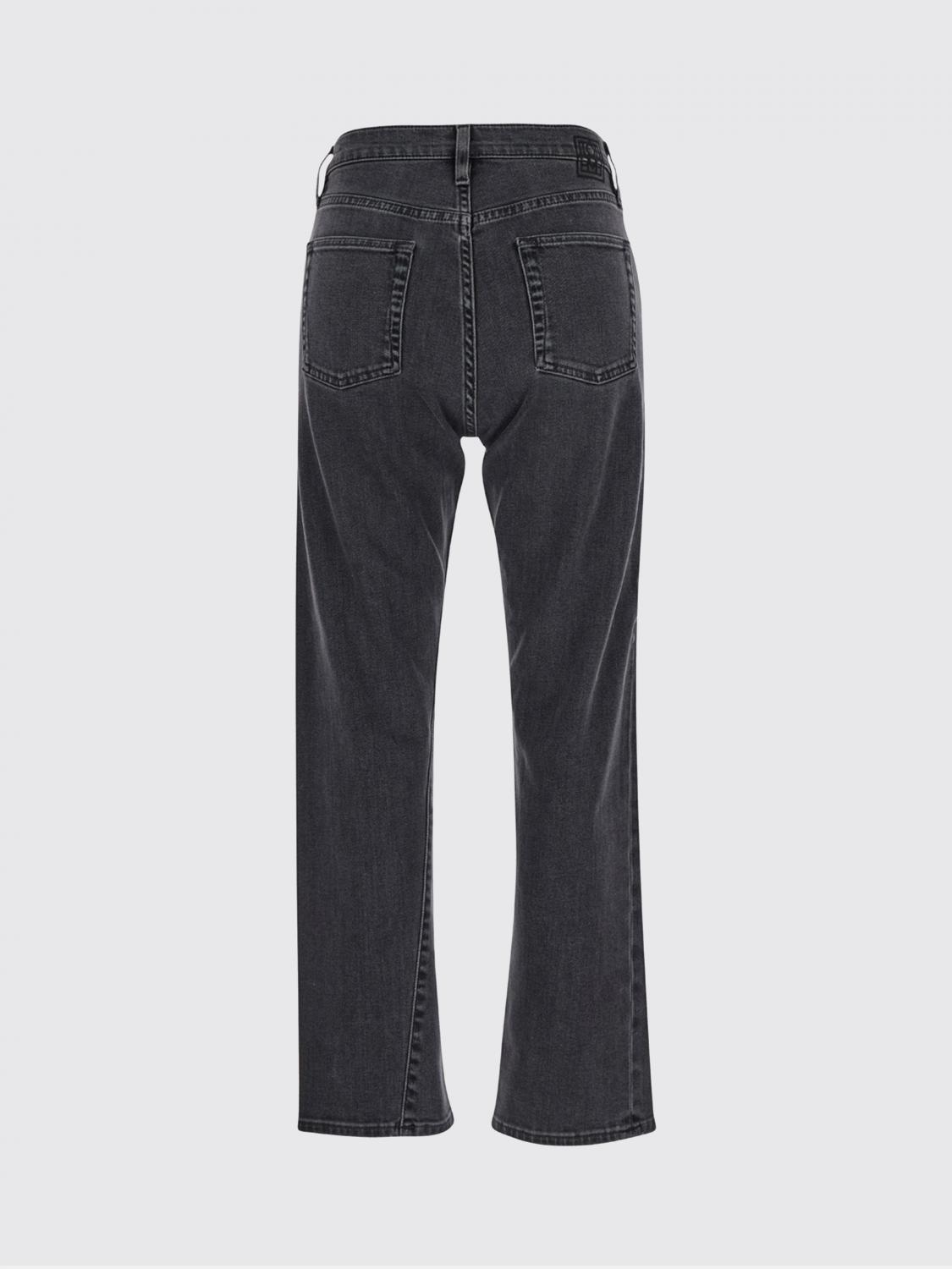 TOTEME JEANS: Jeans straight Toteme in denim stretch , Grigio - Img 3