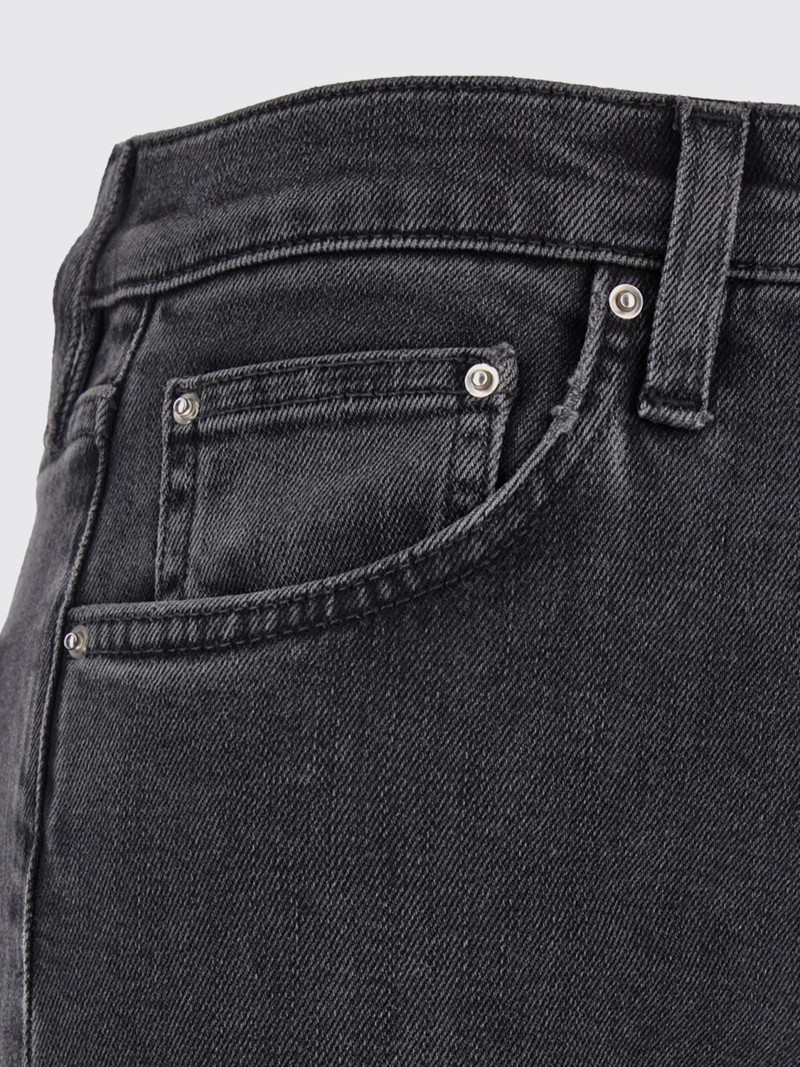 TOTEME JEANS: Jeans straight Toteme in denim stretch , Grigio - Img 4