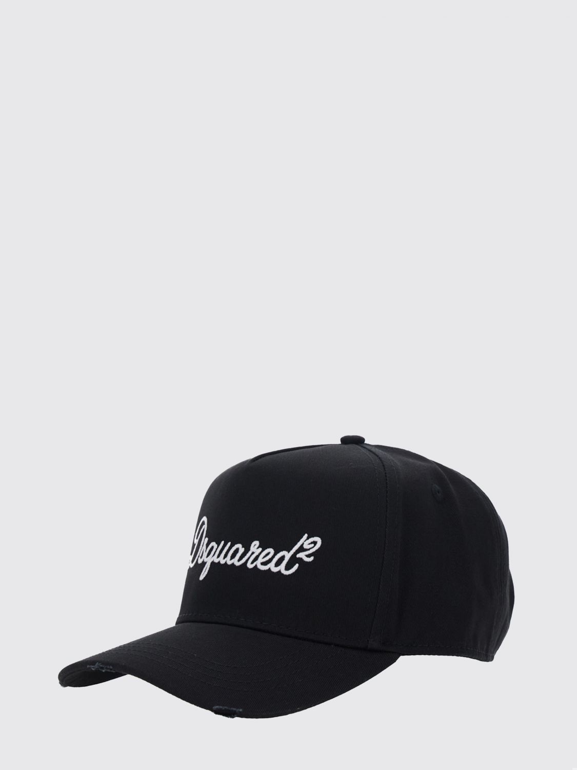 DSQUARED2 HAT: Hat men Dsquared2, Black - Img 1