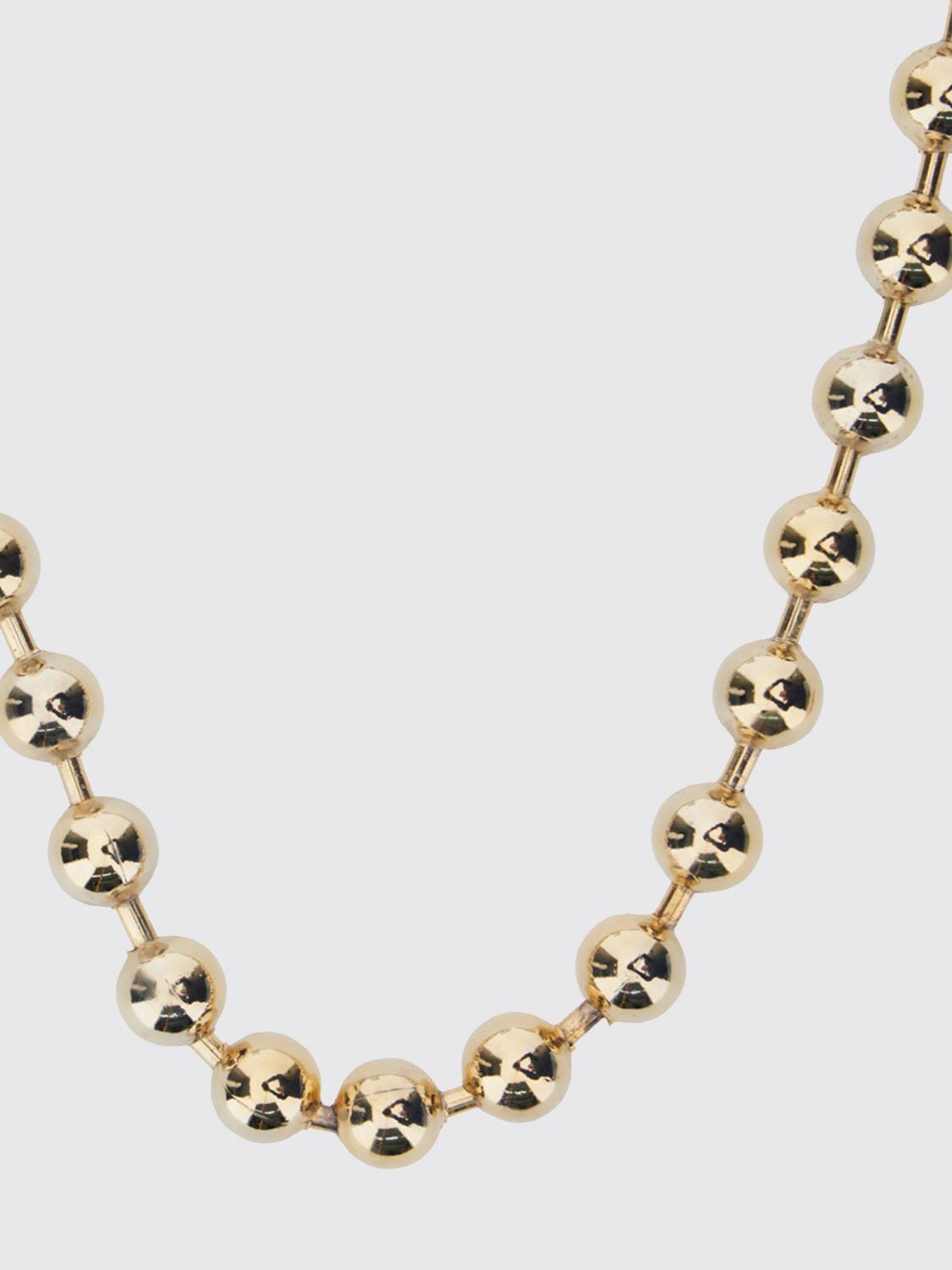SEMICOUTURE GIOIELLO: Collana girocollo Semicouture in ottone con chiusura a grilletto, Acciaio - Img 2
