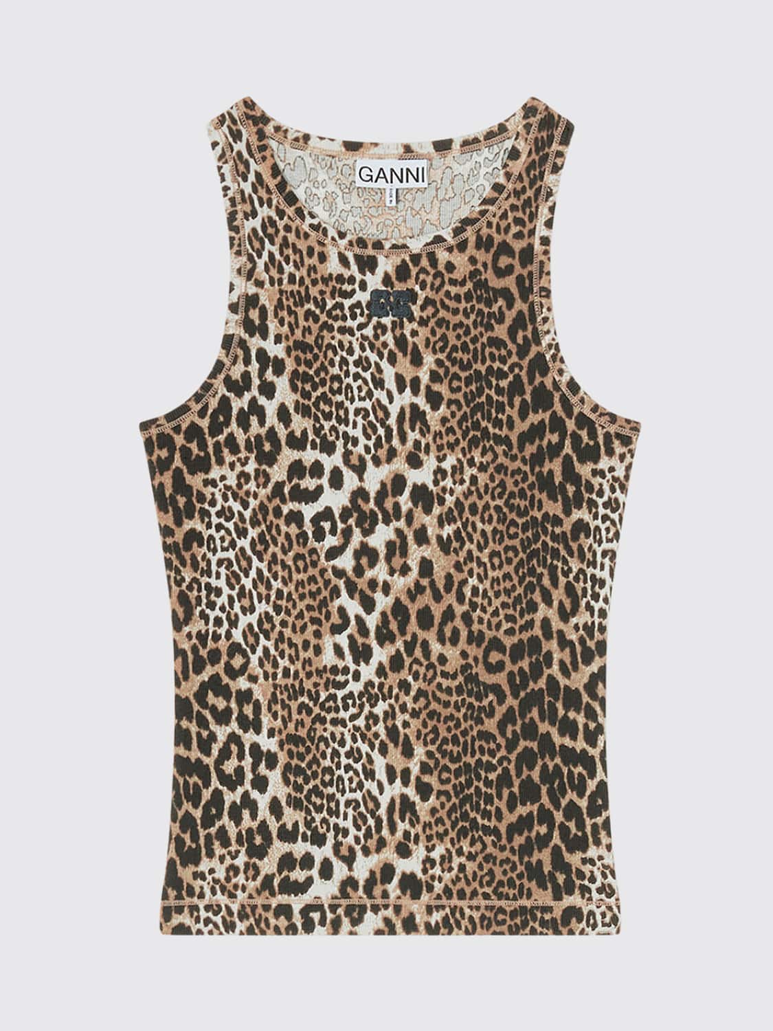 GANNI TOP: Top damen Ganni, Braun - Img 3