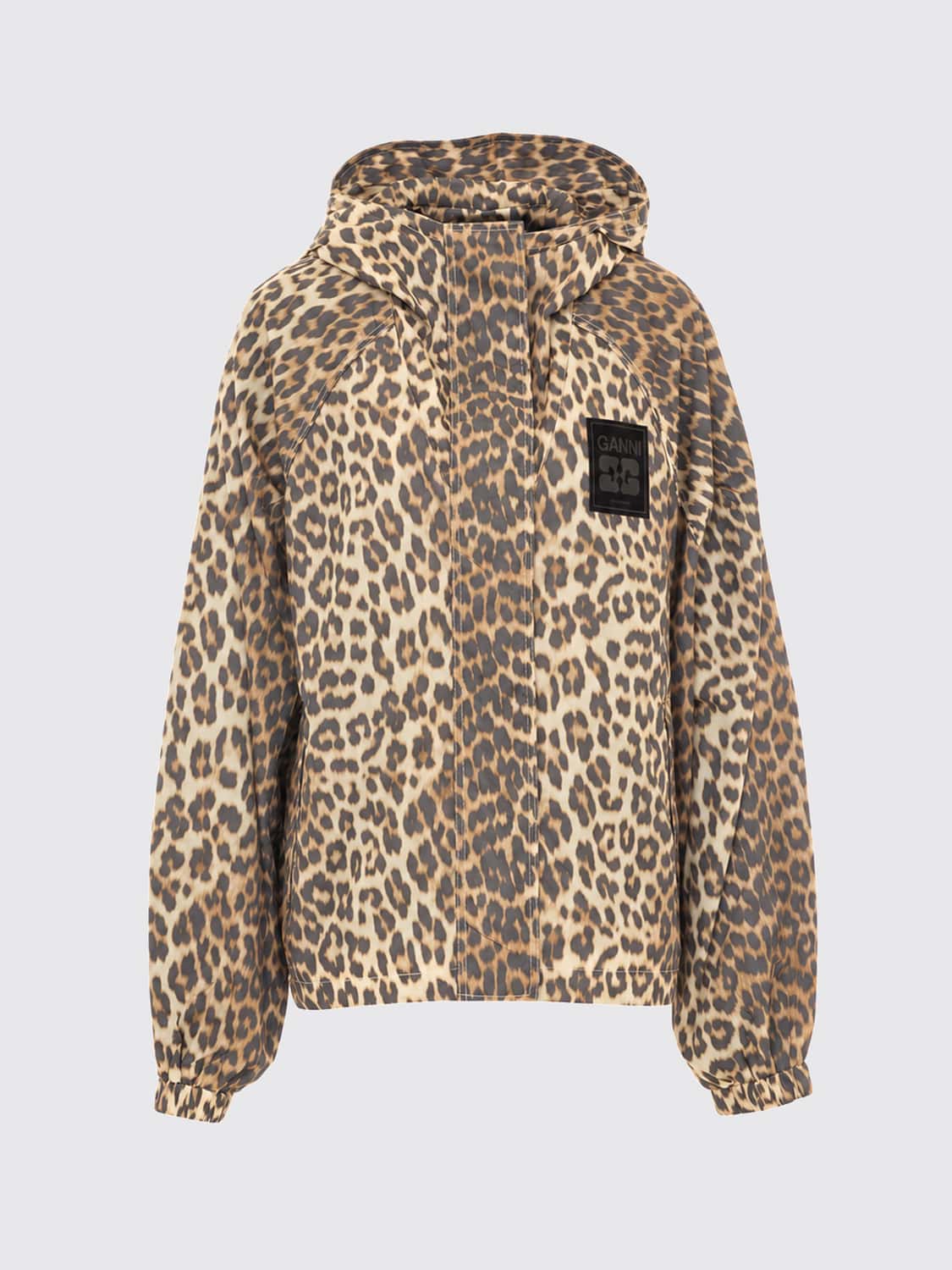 GANNI JACKET: Jacket woman Ganni, Brown - Img 2