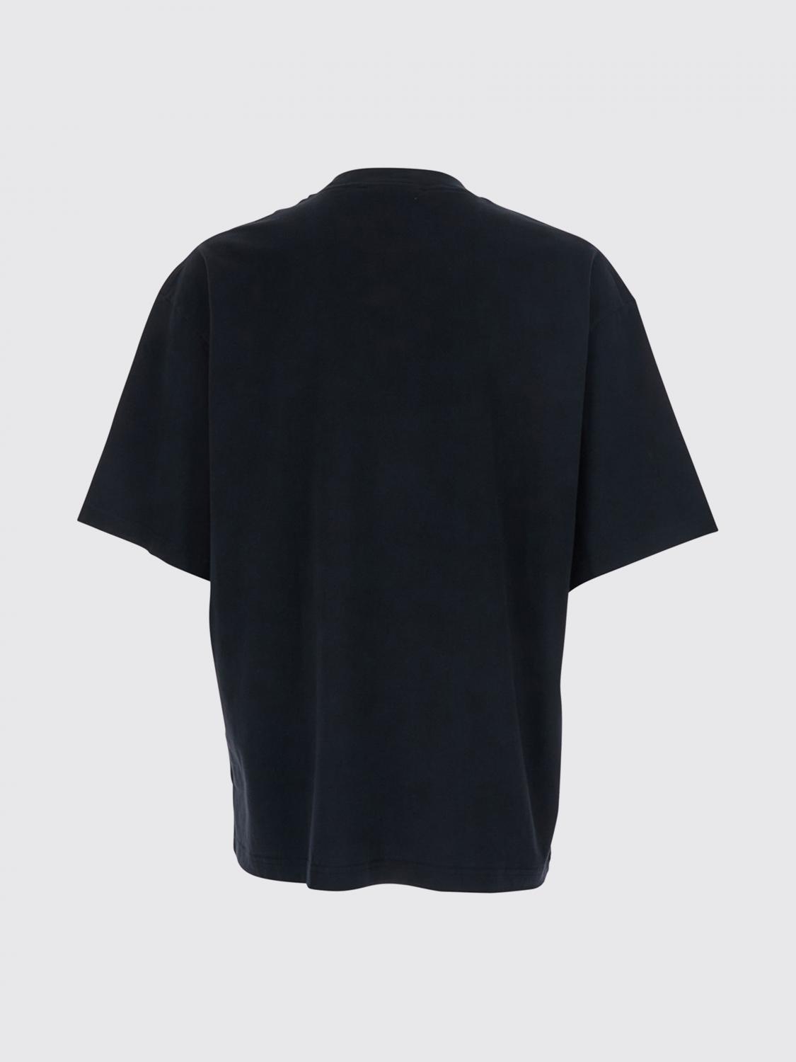AXEL ARIGATO CAMISETA: Camiseta Axel Arigato de algodón con logo en contraste y hombros caídos, Negro - Img 3