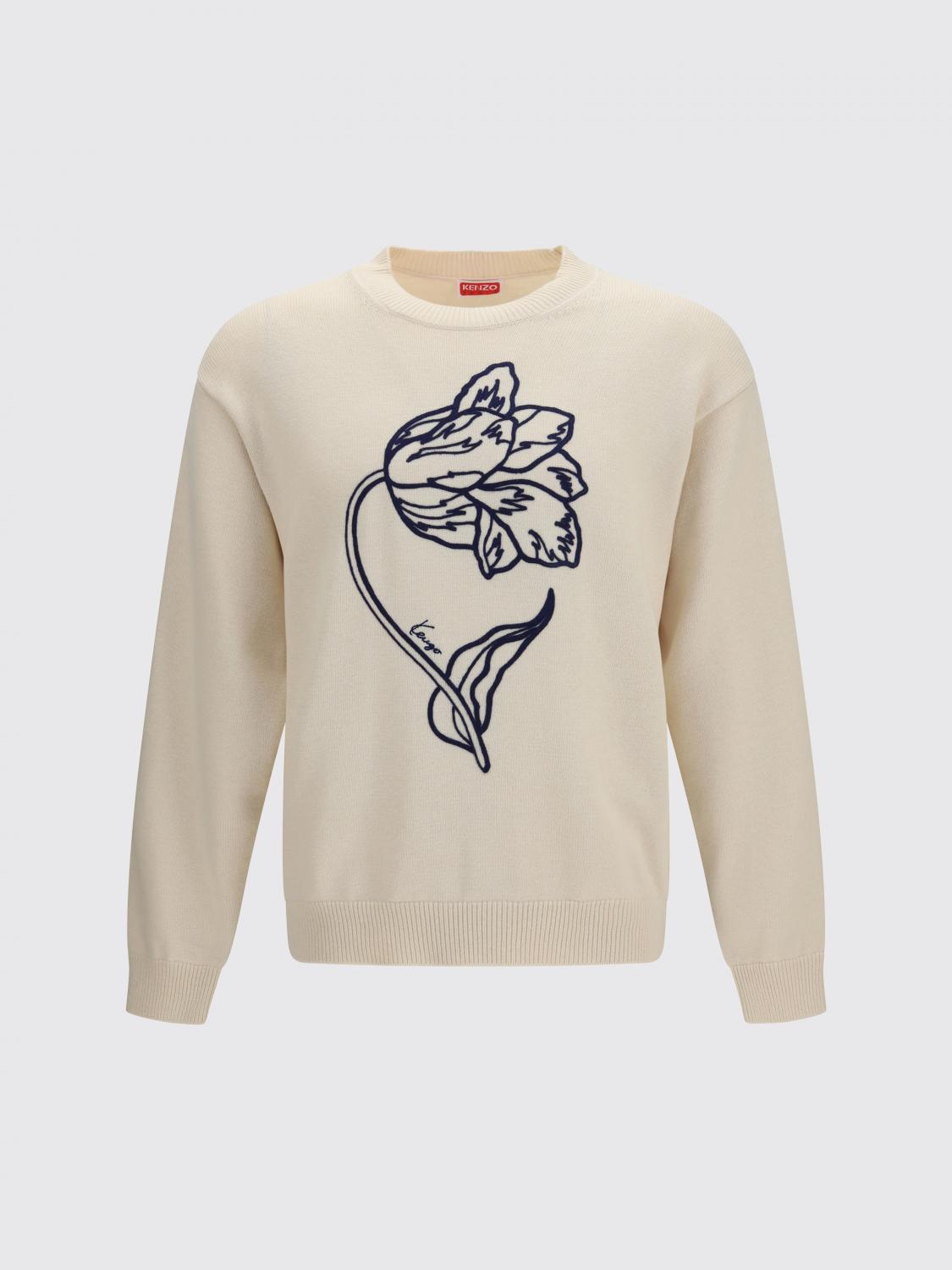 KENZO PULL: Pull homme Kenzo, Blanc - Img 2