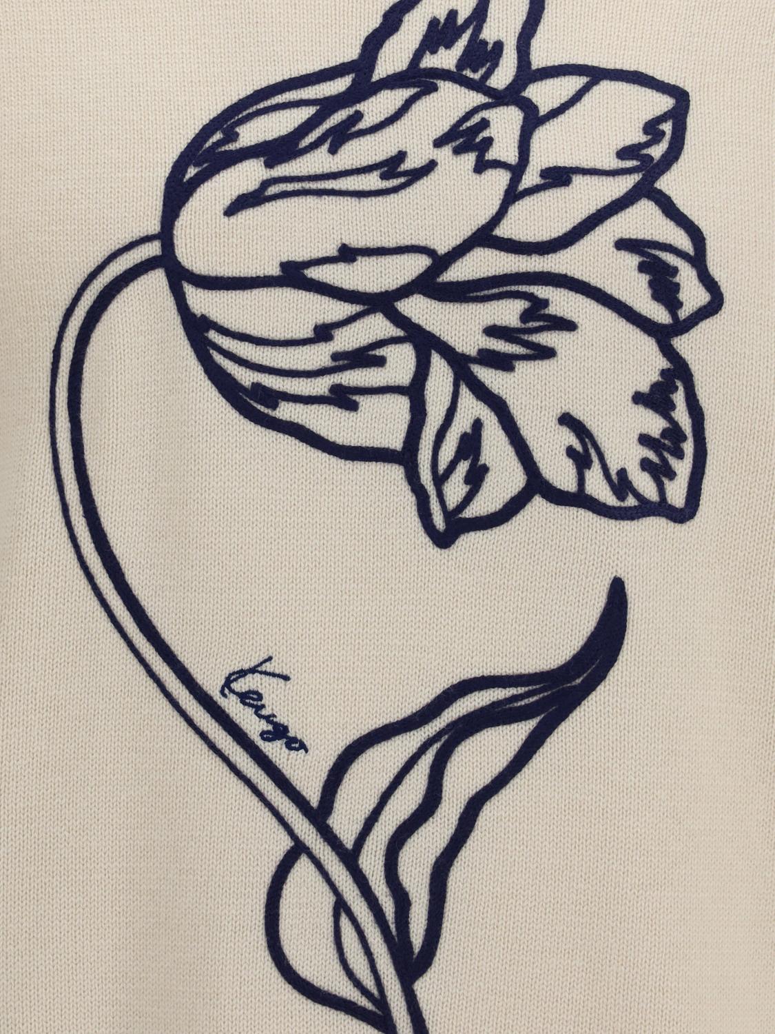 KENZO PULL: Pull homme Kenzo, Blanc - Img 4