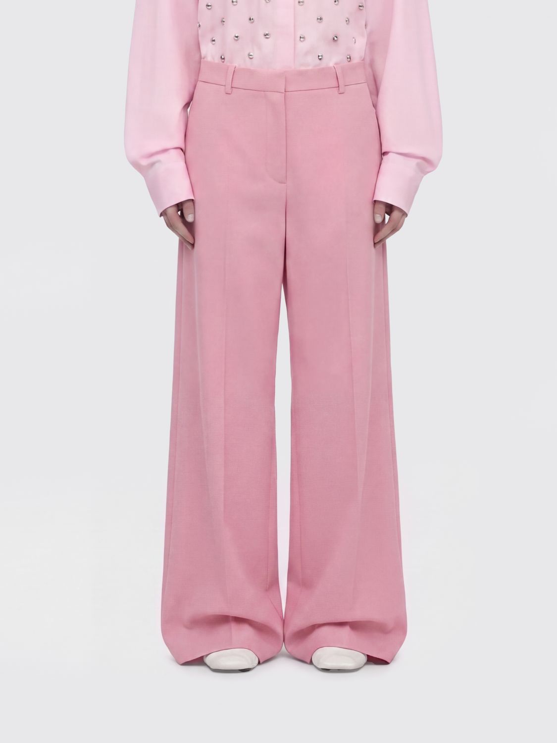 MSGM PANTALONES: Pantalones mujer MSGM, Rosa - Img 1