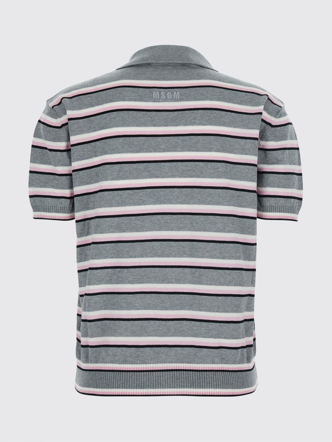 MSGM JERSEY: Camiseta mujer MSGM, Gris - Img 3
